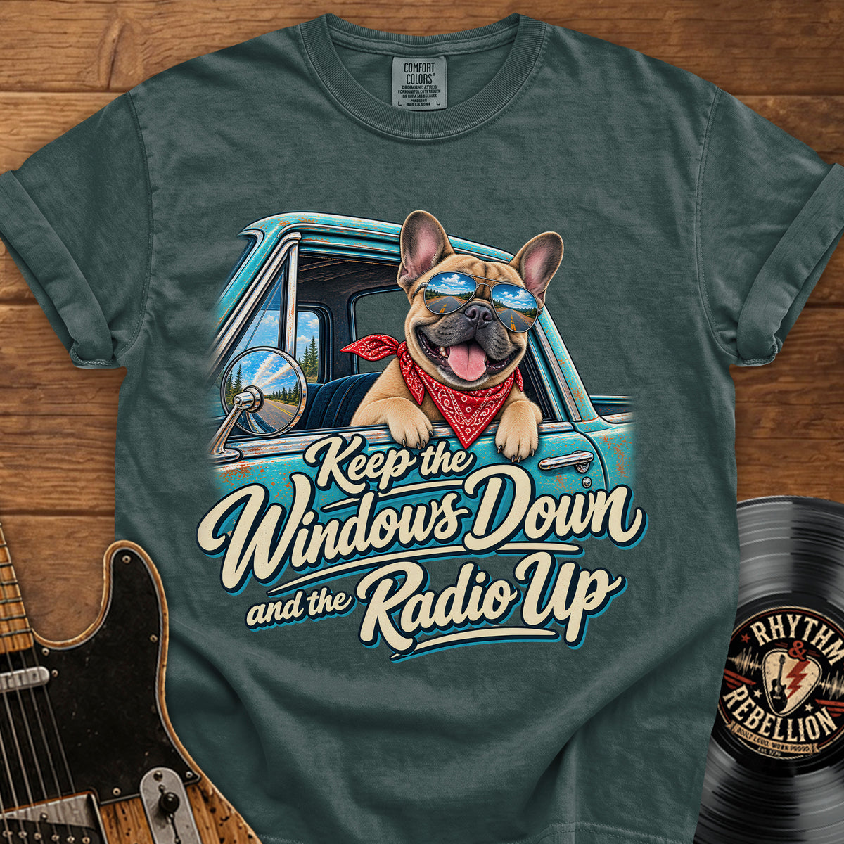 Windows Down Radio Up T‑Shirt