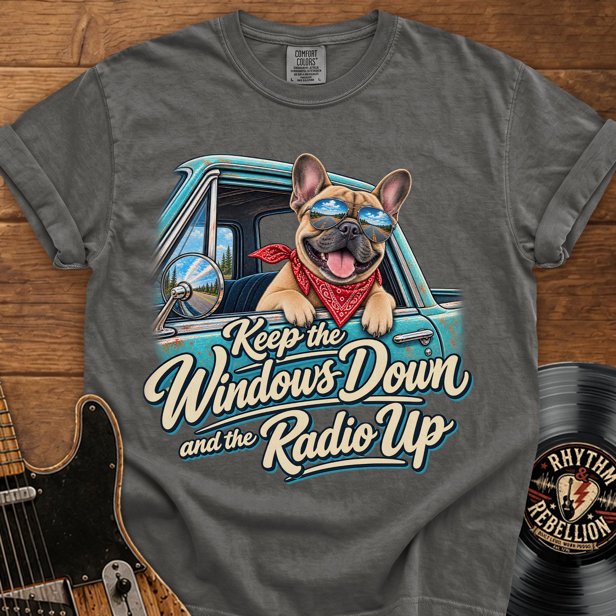 Windows Down Radio Up T‑Shirt