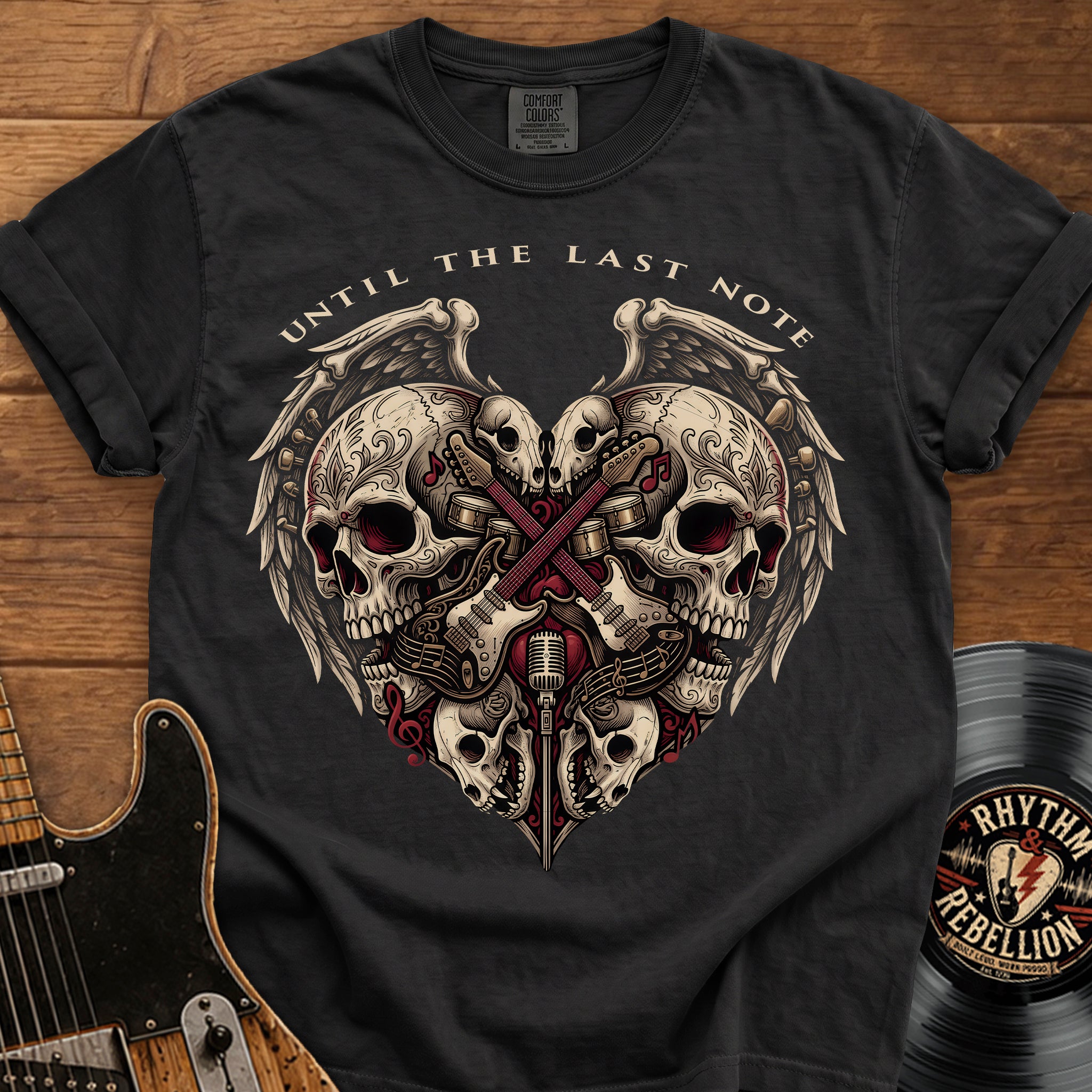 Last Note Gothic Rock T-Shirt