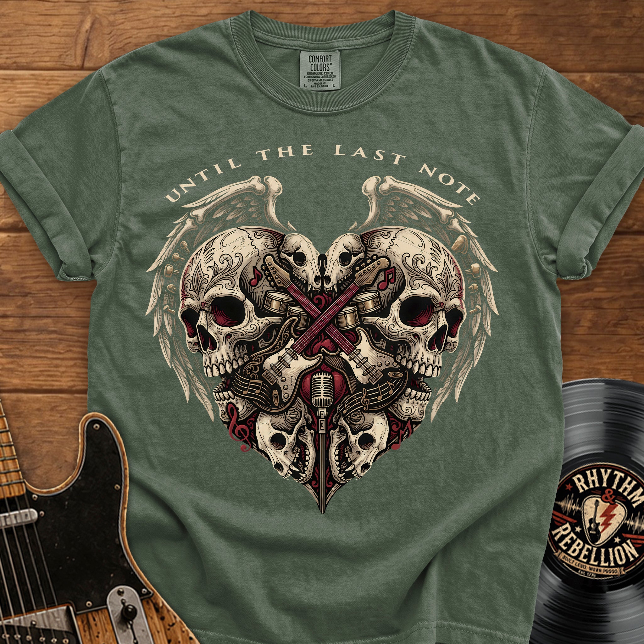 Last Note Gothic Rock T-Shirt