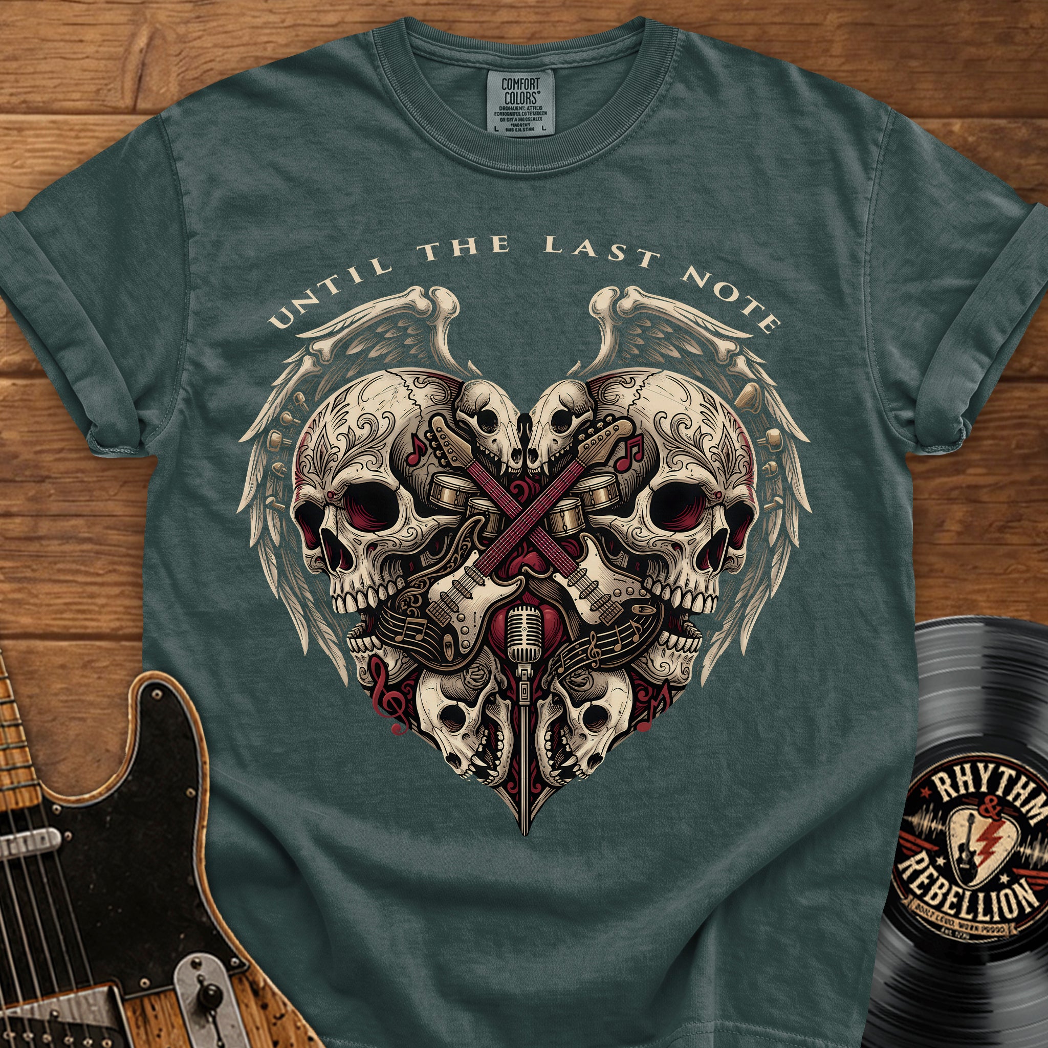 Last Note Gothic Rock T-Shirt