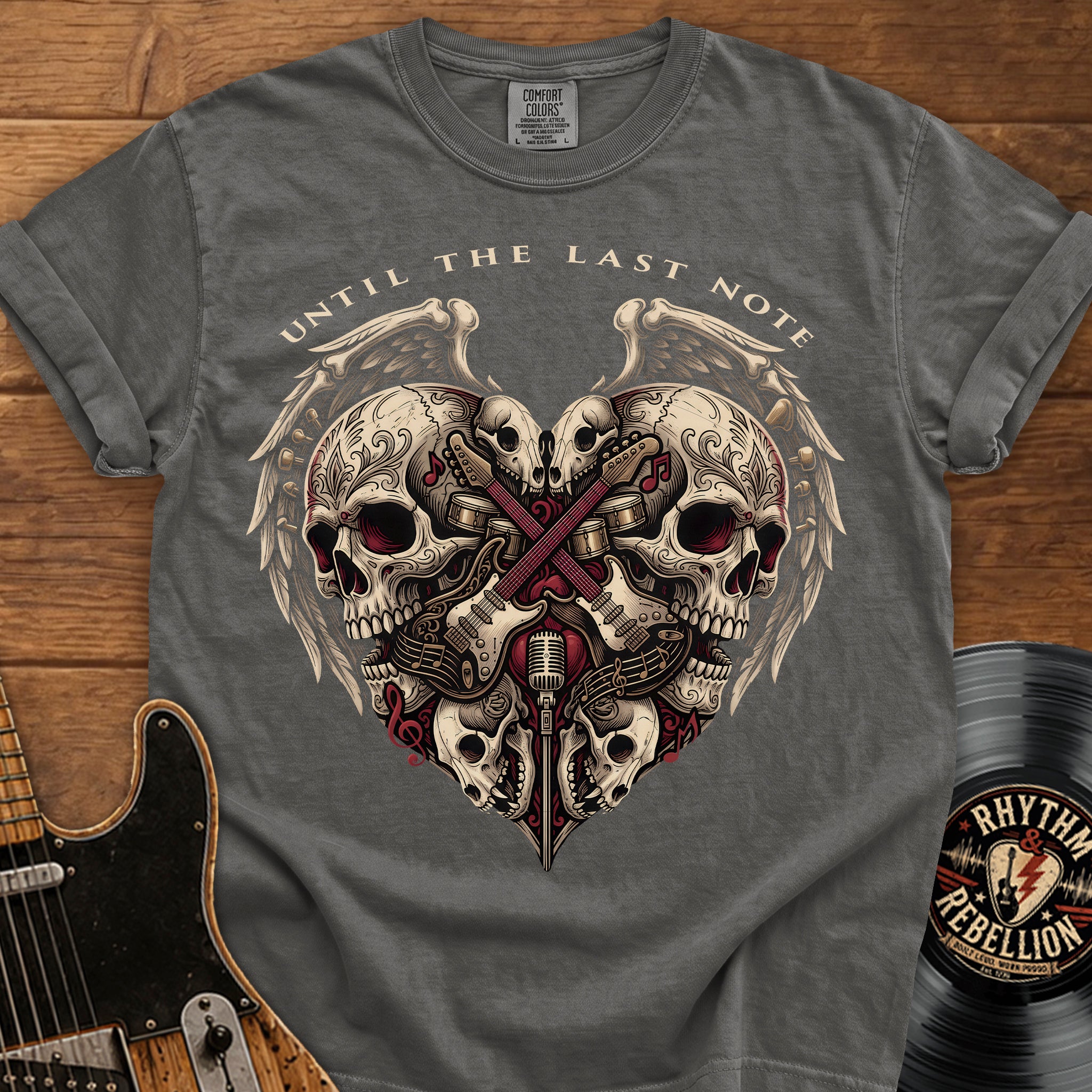 Last Note Gothic Rock T-Shirt