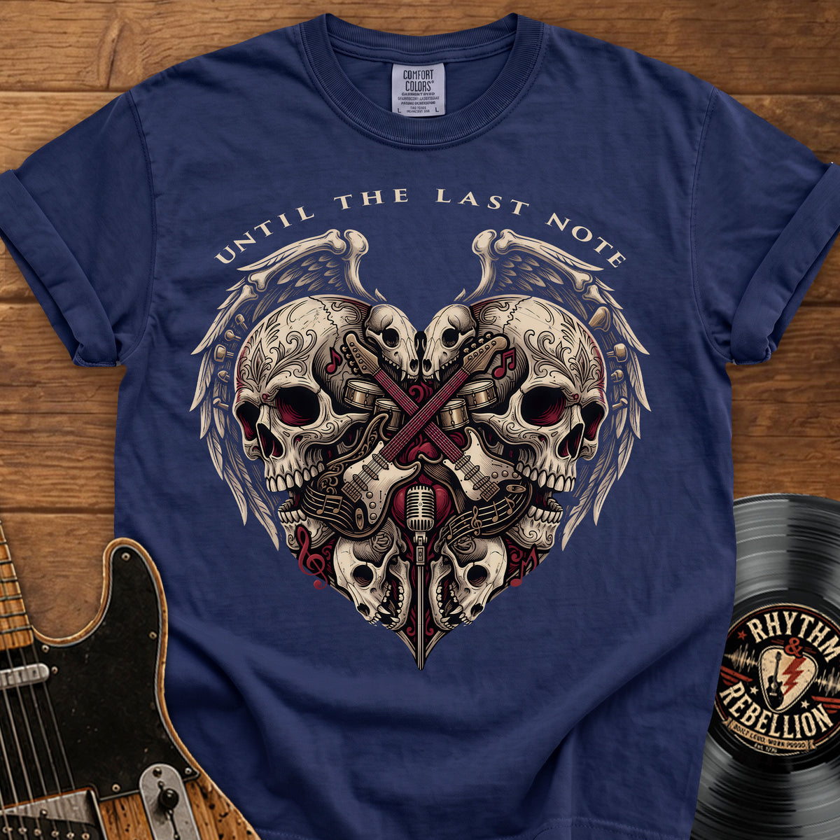 Last Note Gothic Rock T-Shirt