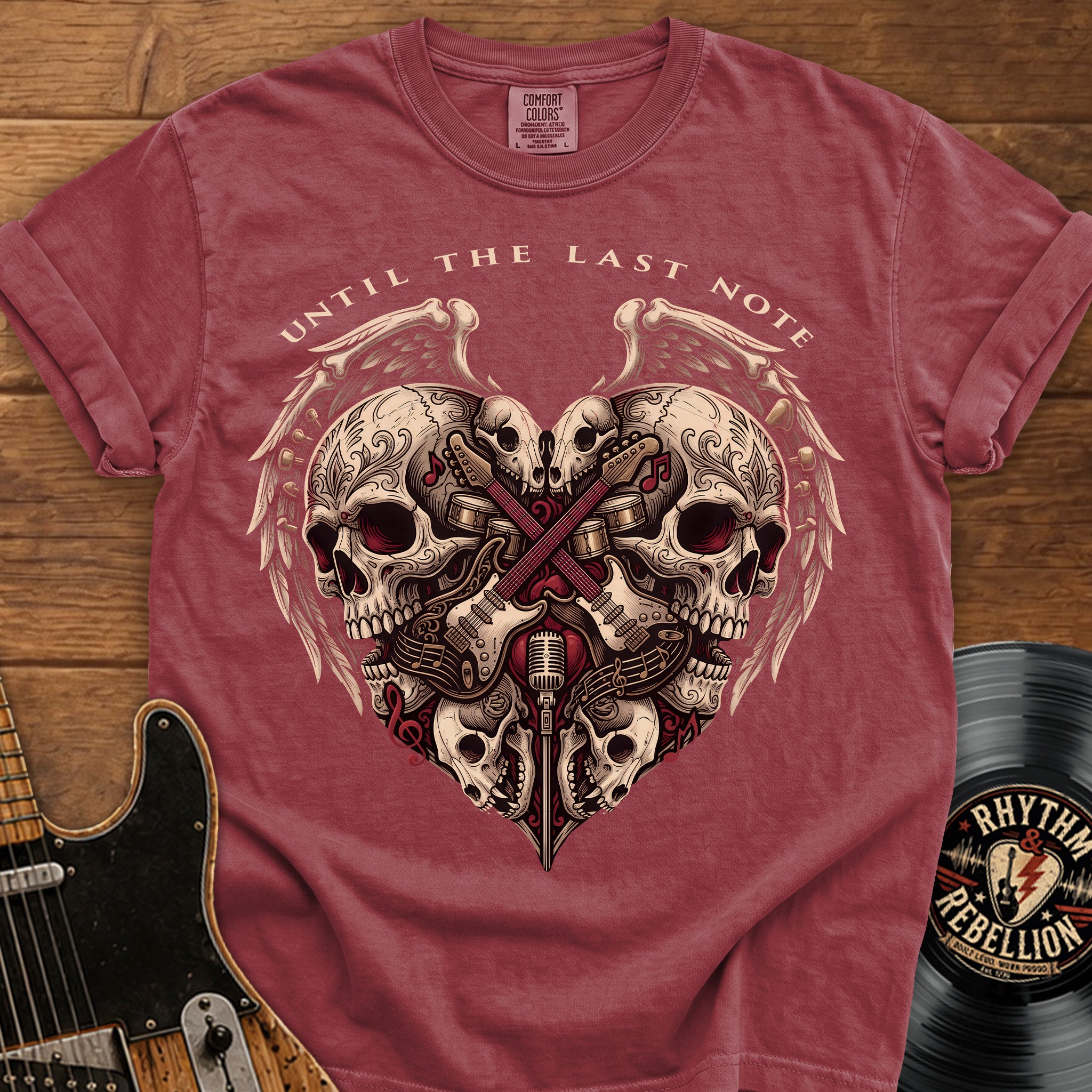 Last Note Gothic Rock T-Shirt