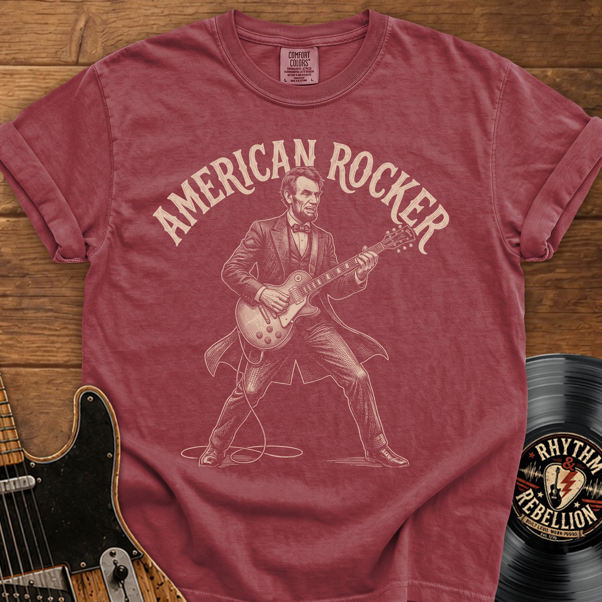 American Rocker Lincoln T-Shirt
