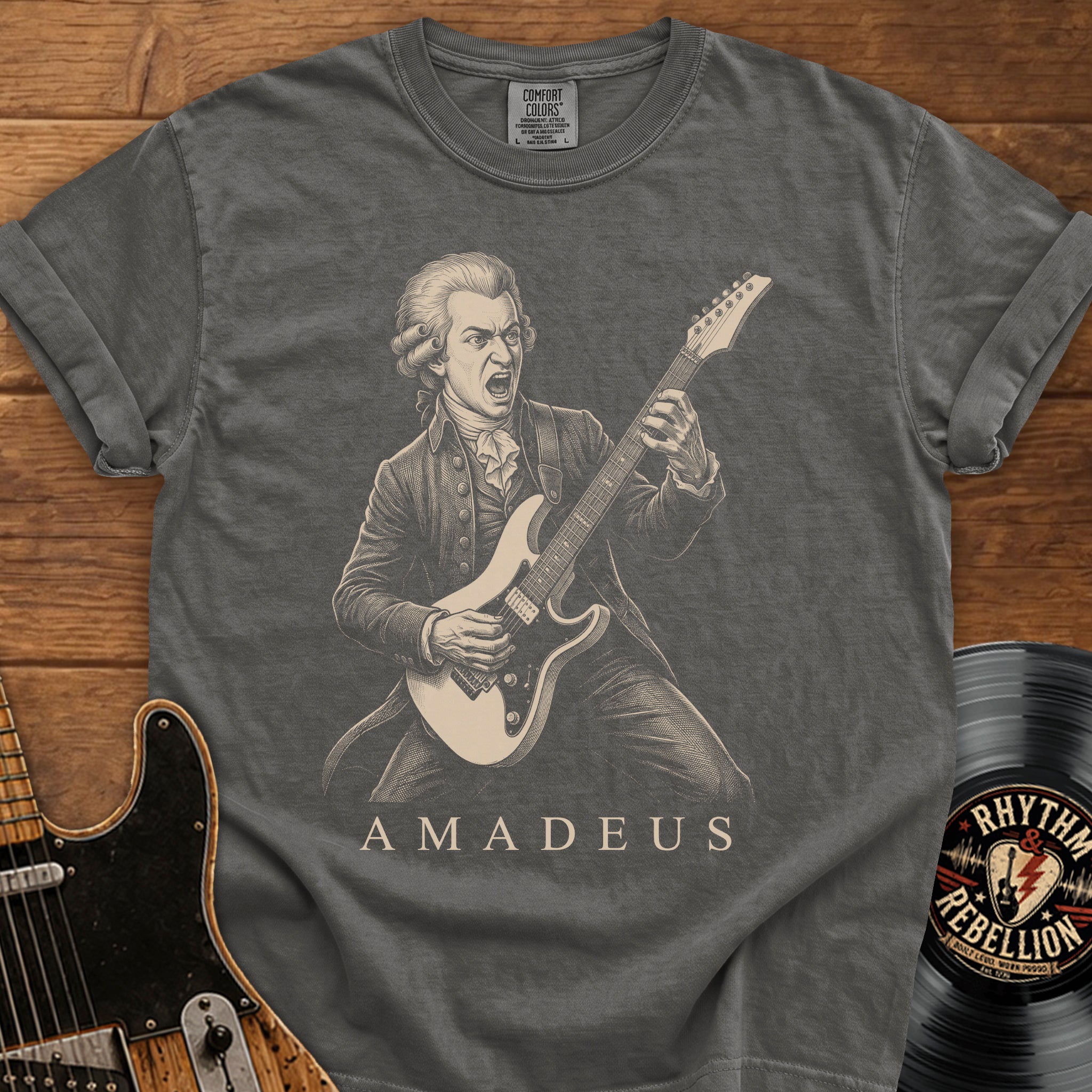 Amadeus Rock Guitar T‑Shirt