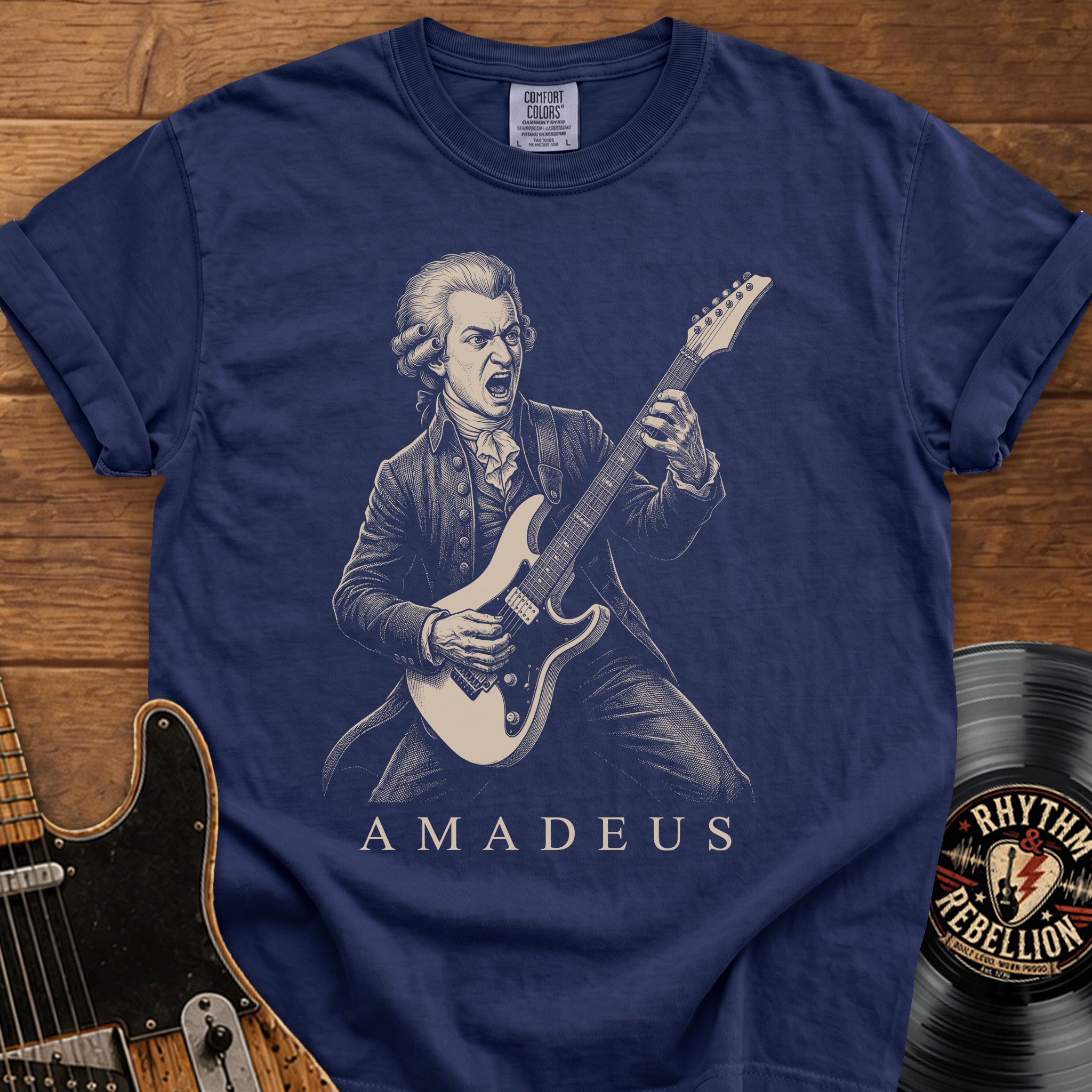 Amadeus Rock Guitar T‑Shirt