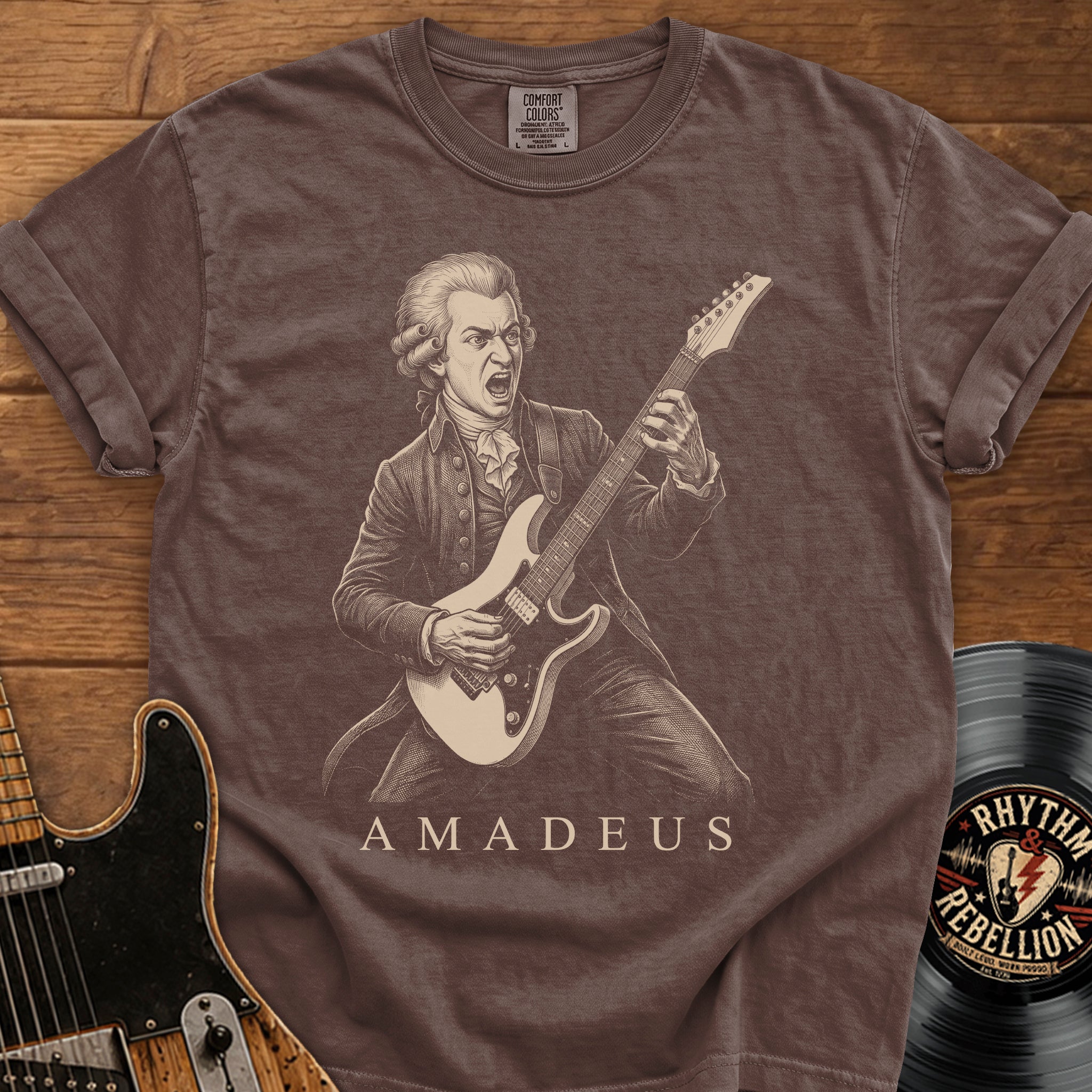 Amadeus Rock Guitar T‑Shirt