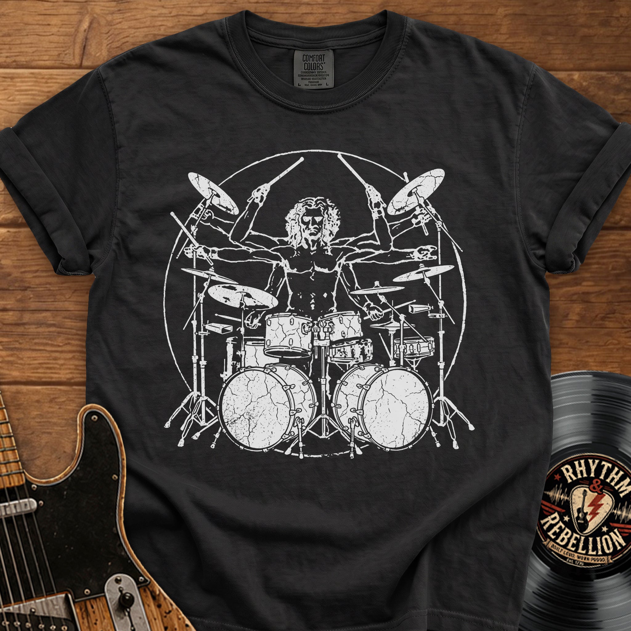 Drummer Anatomy T-Shirt