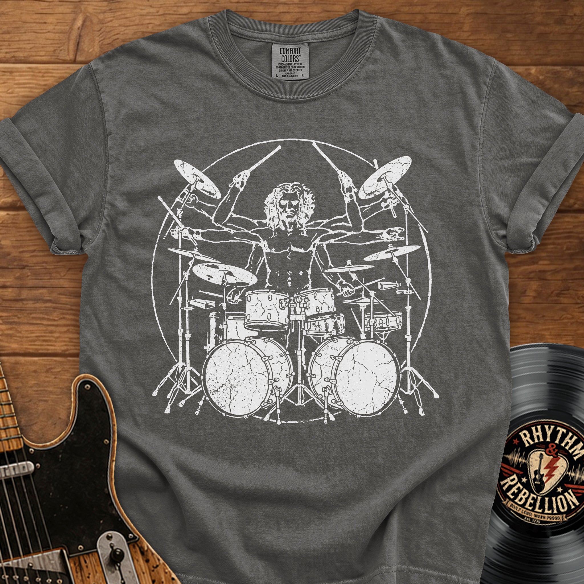 Drummer Anatomy T-Shirt