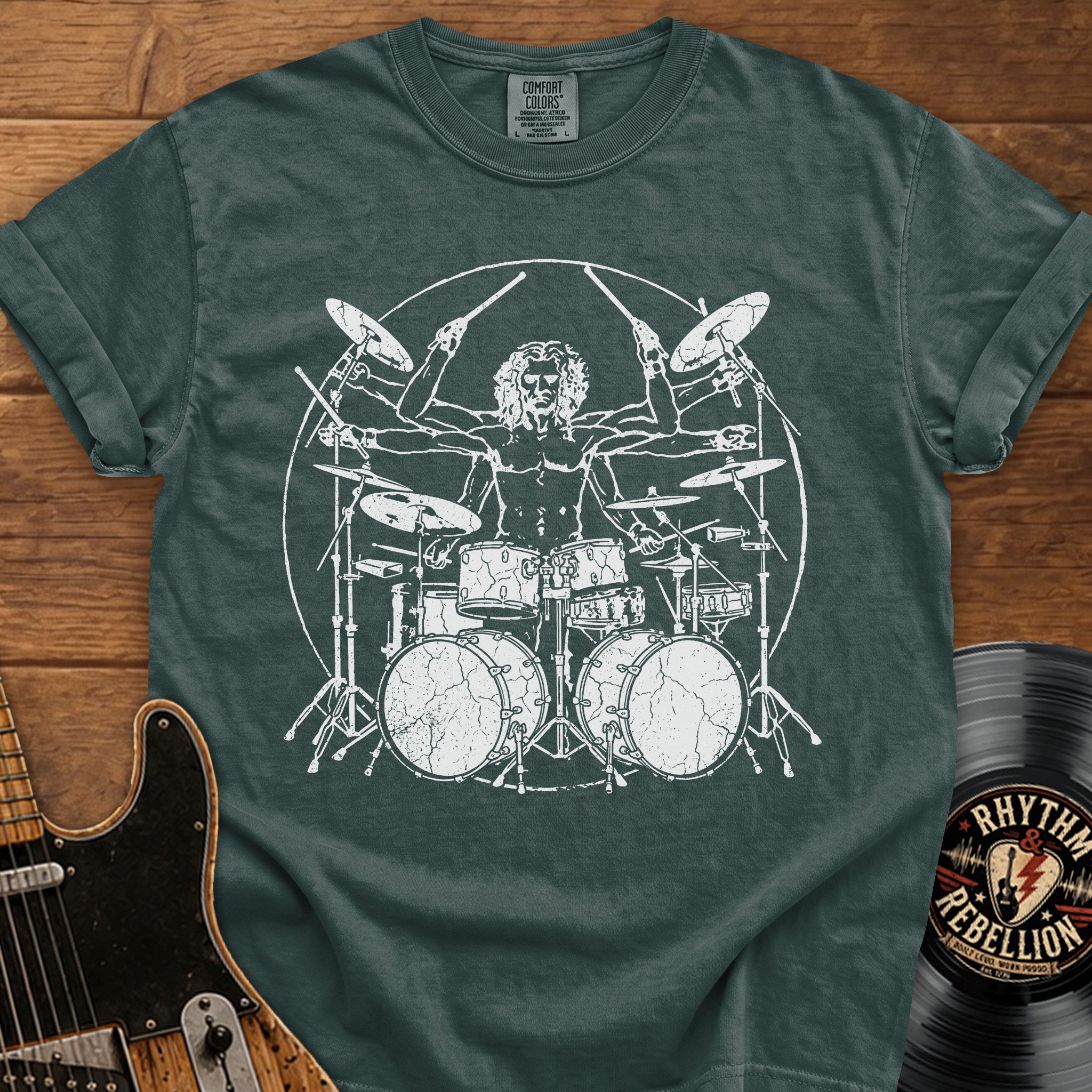 Drummer Anatomy T-Shirt