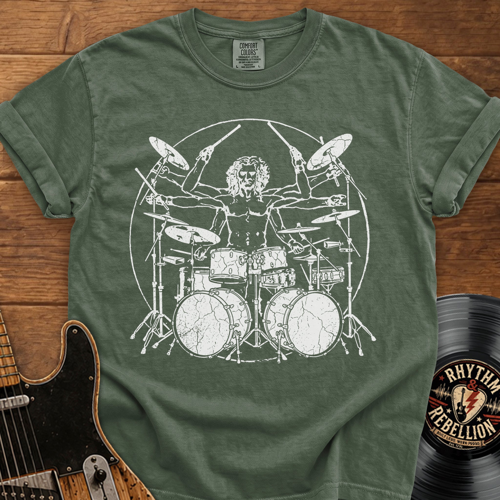 Drummer Anatomy T-Shirt