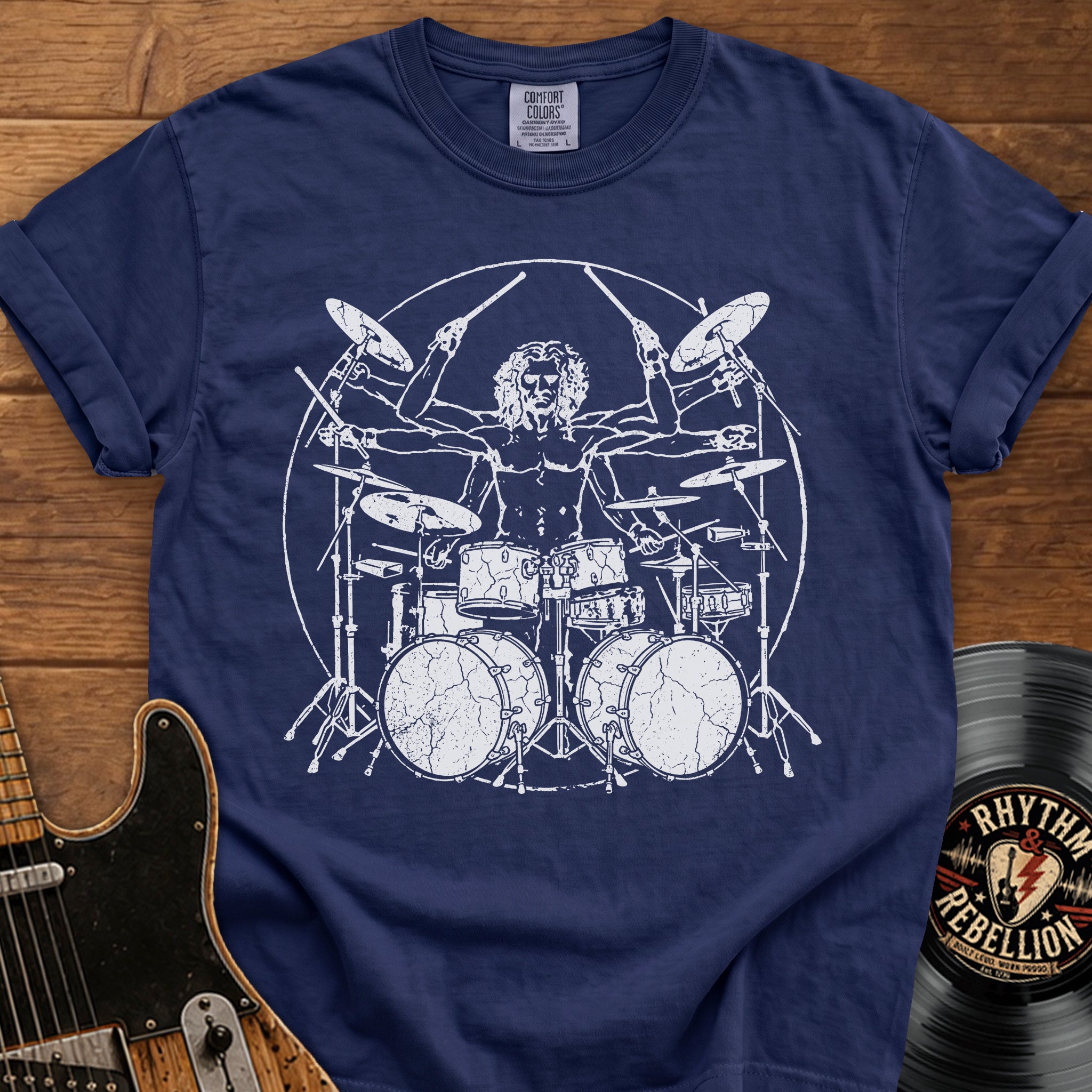 Drummer Anatomy T-Shirt