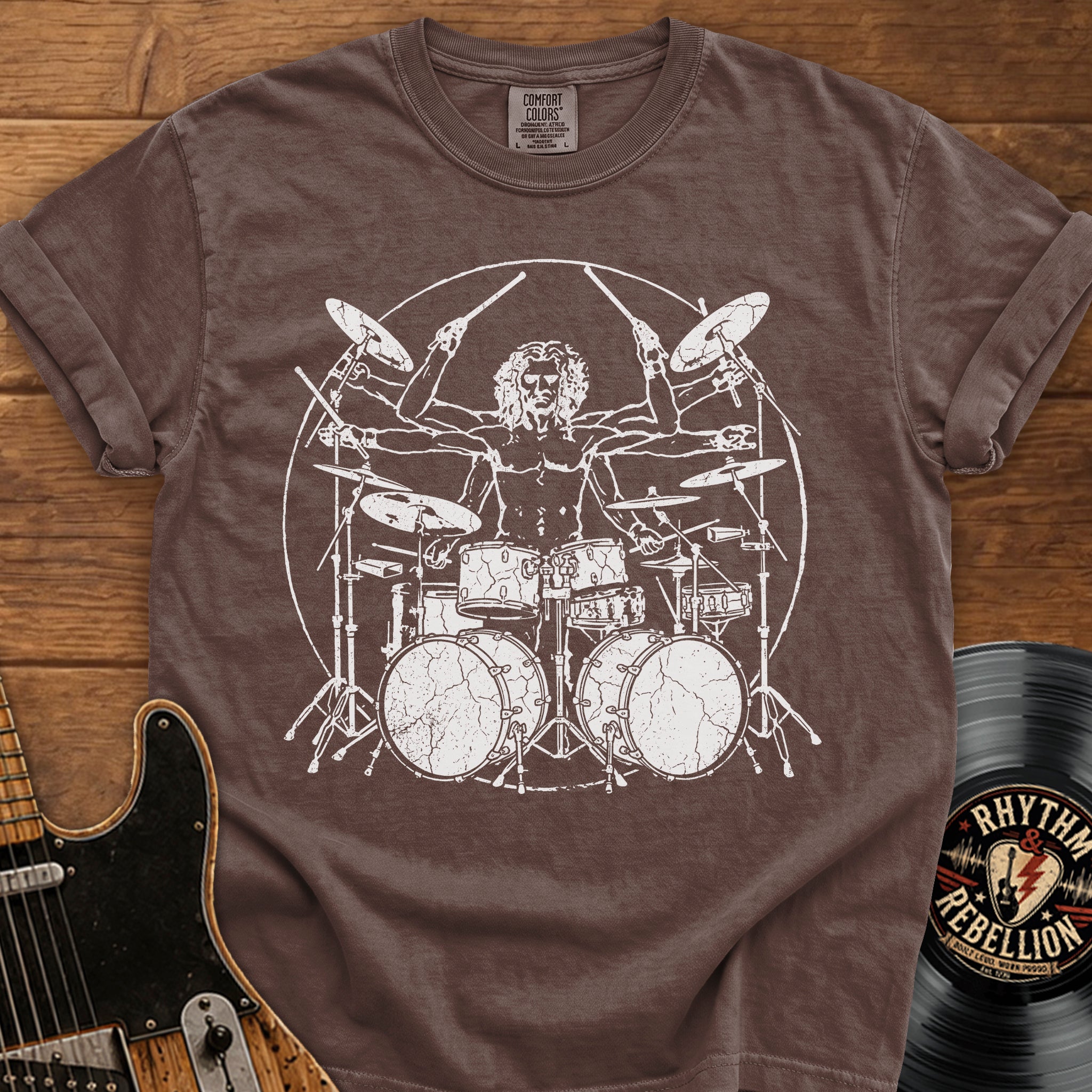 Drummer Anatomy T-Shirt