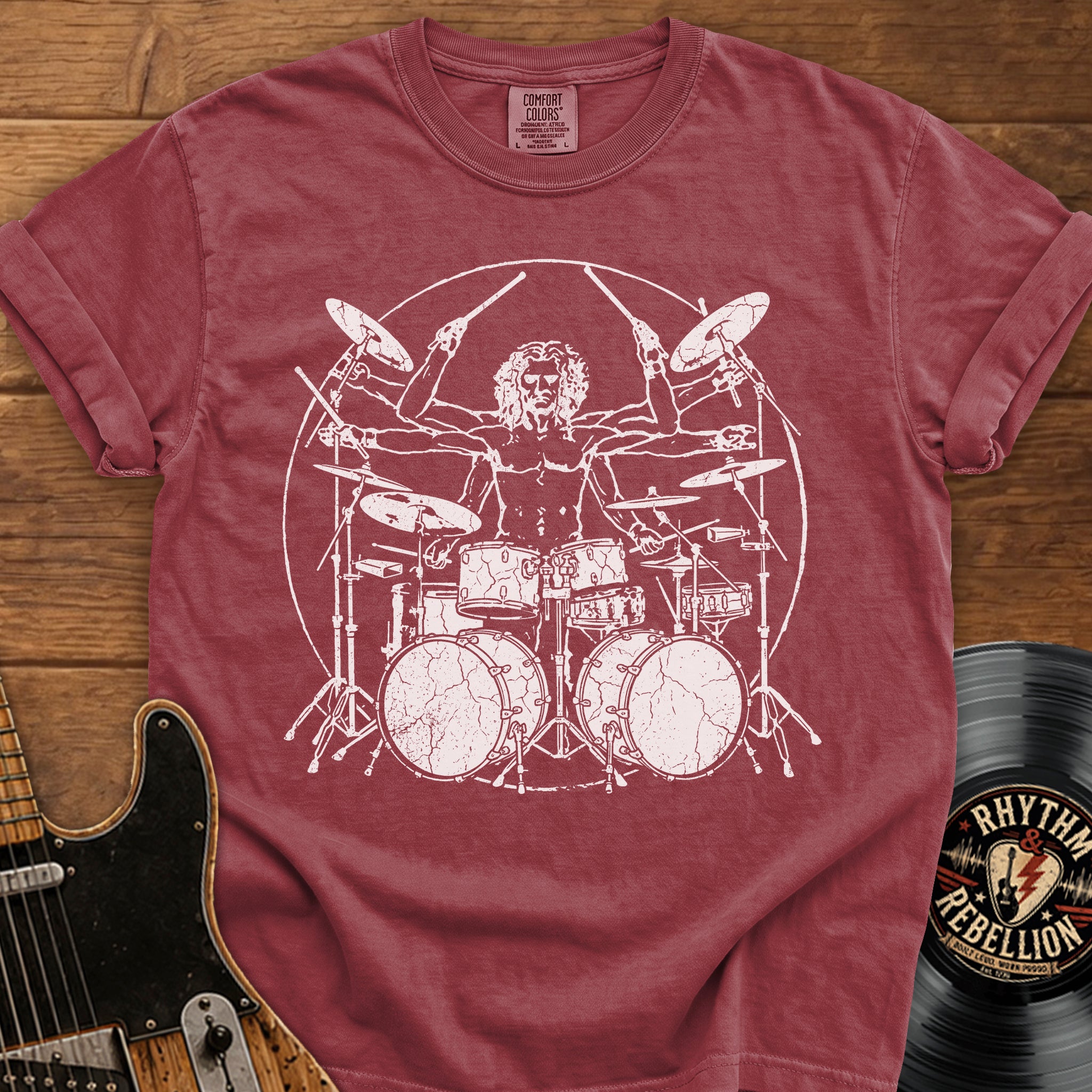 Drummer Anatomy T-Shirt
