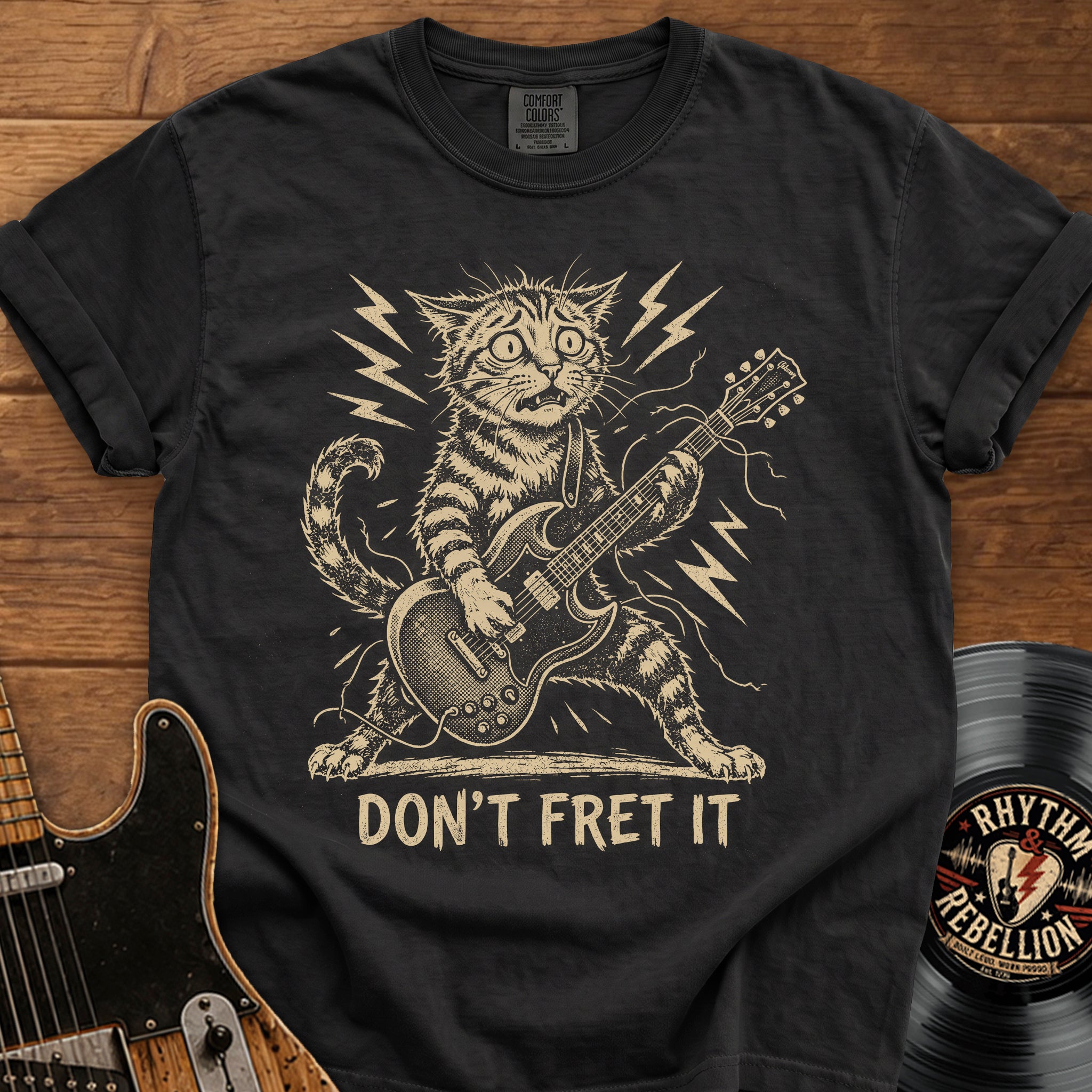 Don't Fret It Cat T-Shirt