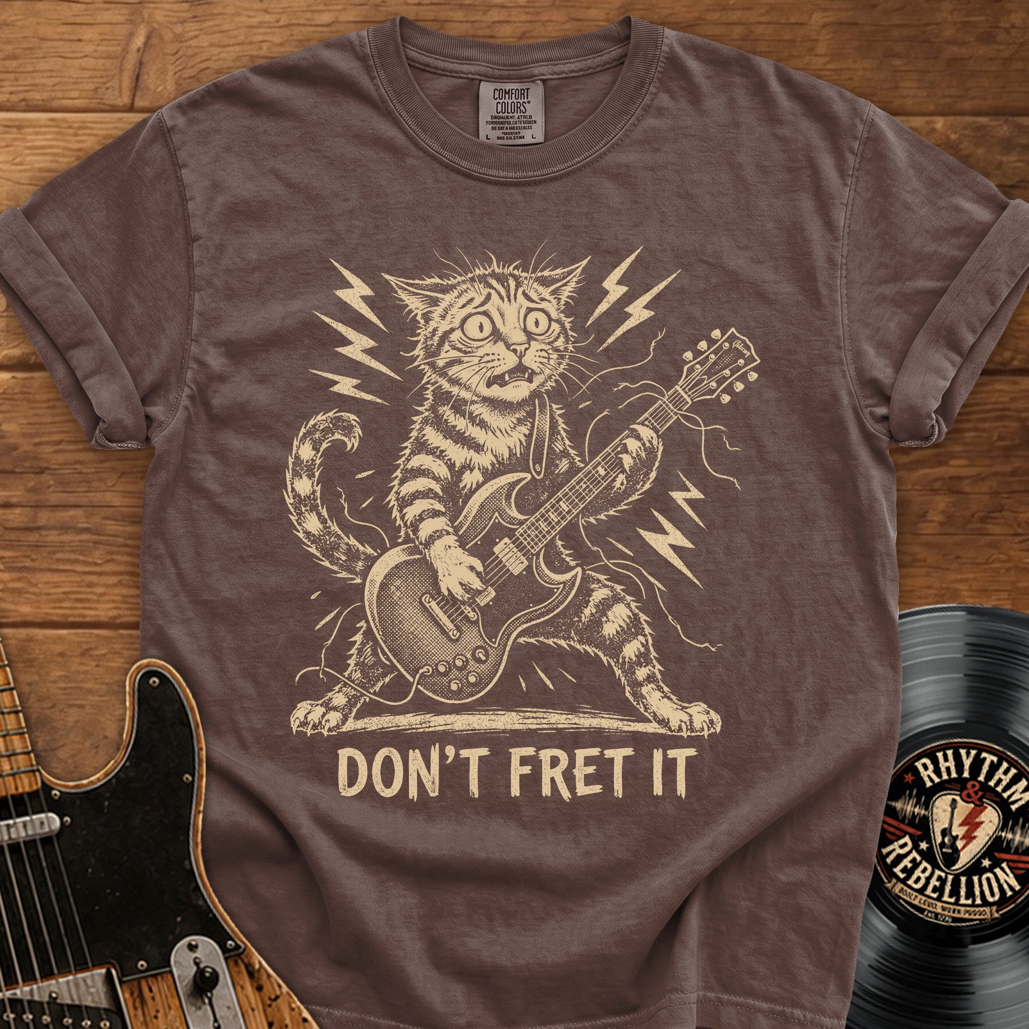 Don't Fret It Cat T-Shirt