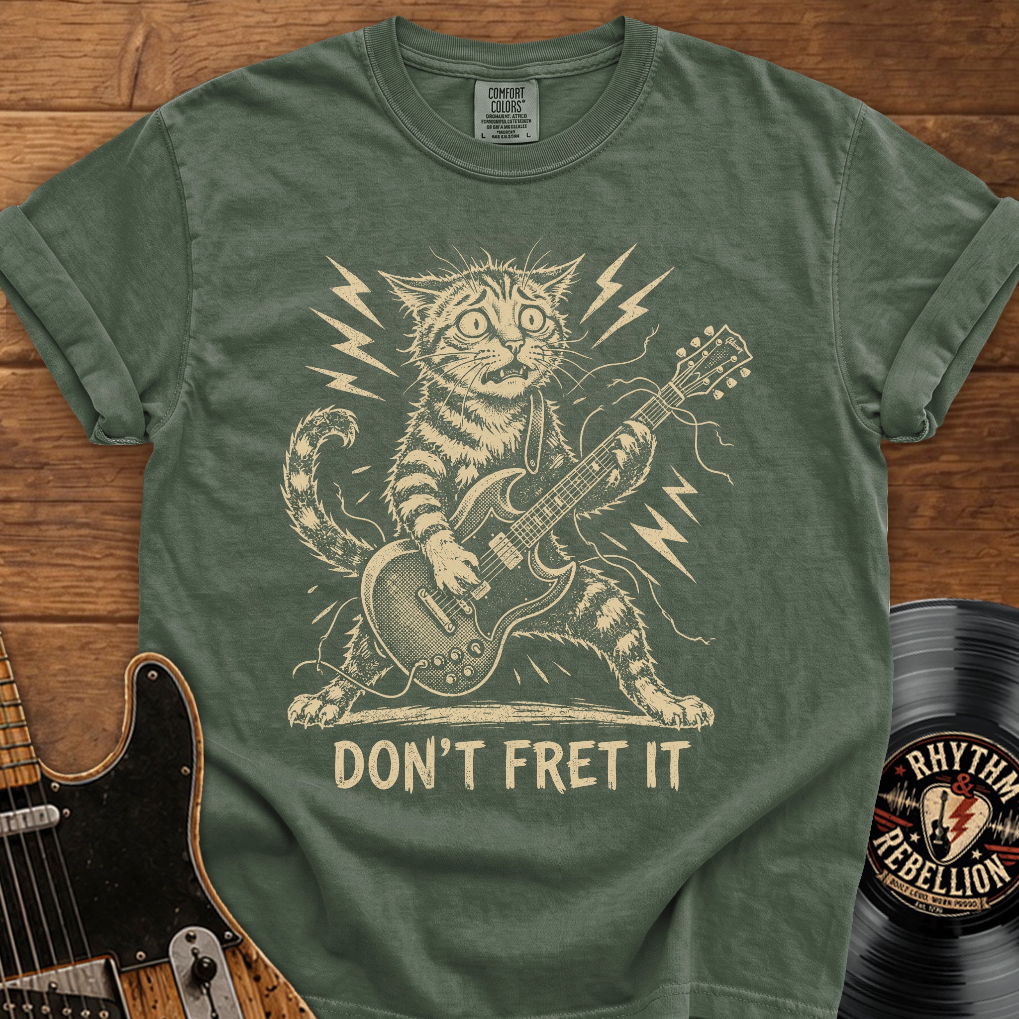 Don't Fret It Cat T-Shirt