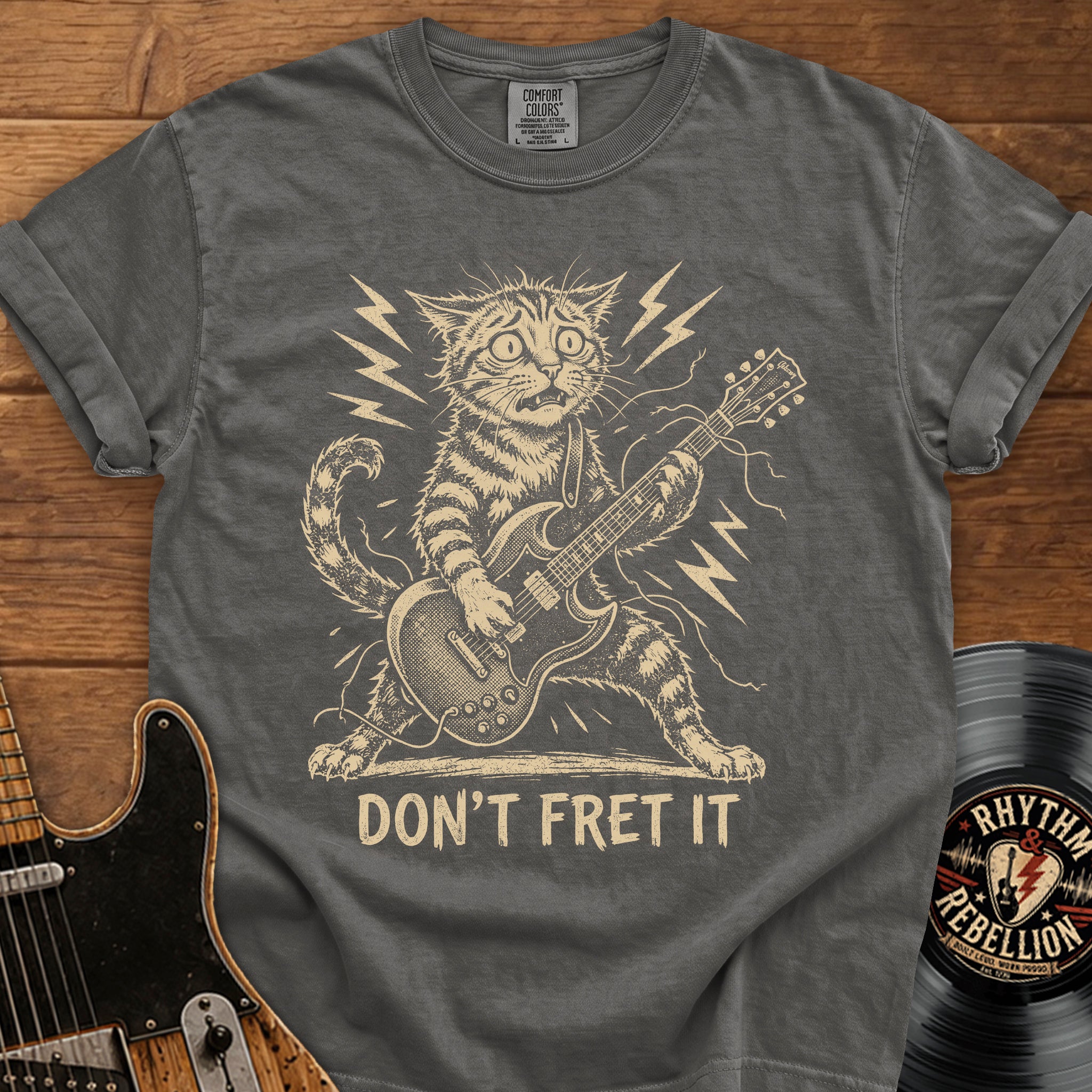 Don't Fret It Cat T-Shirt