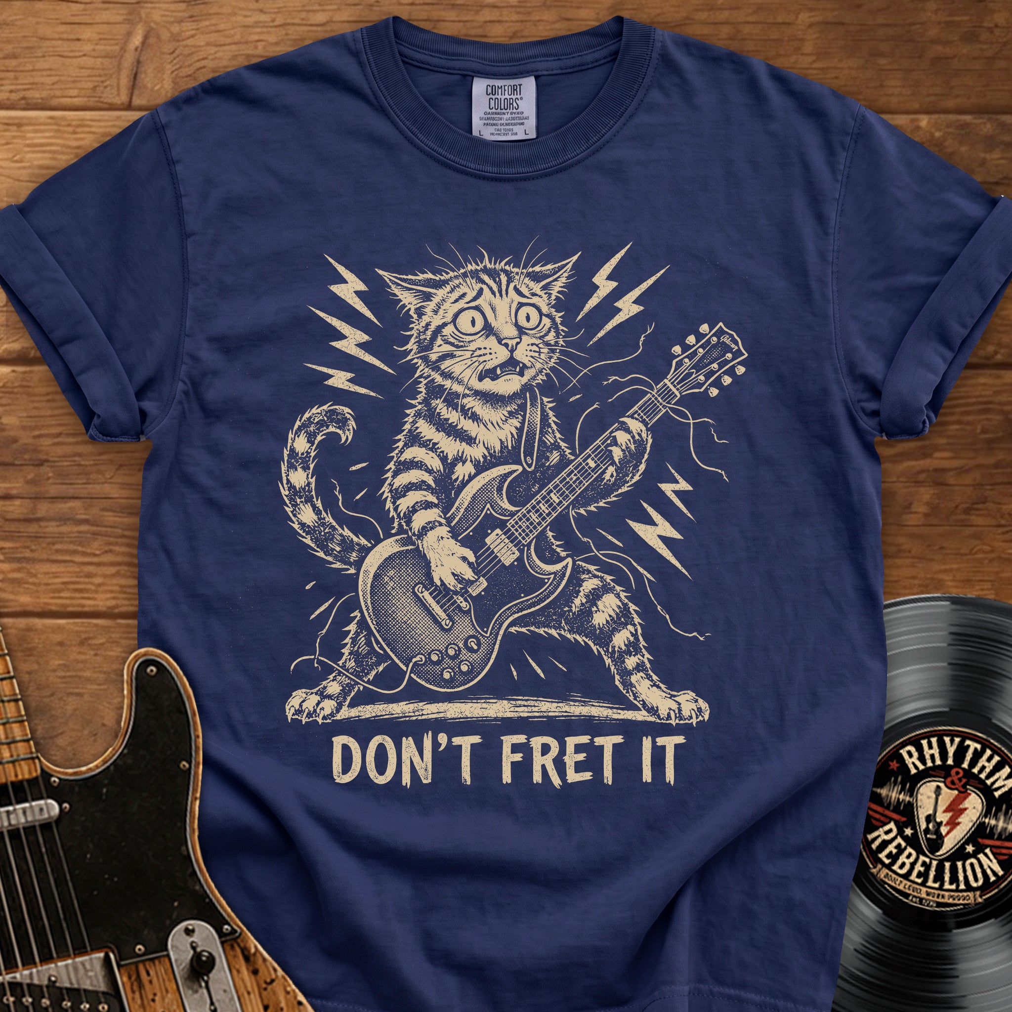 Don't Fret It Cat T-Shirt