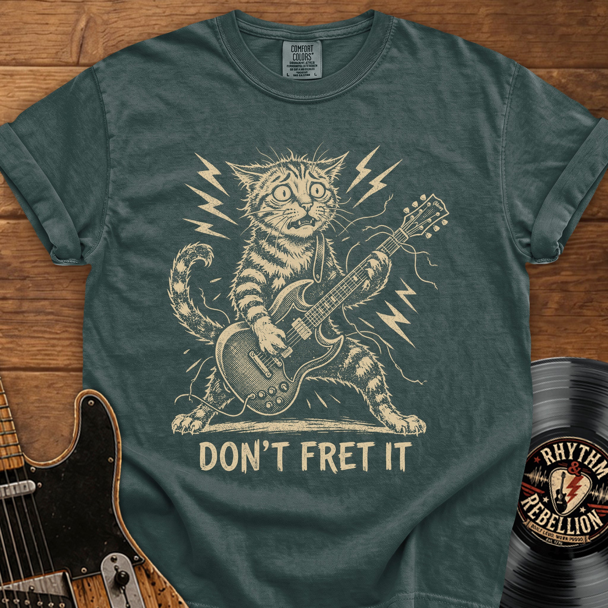 Don't Fret It Cat T-Shirt
