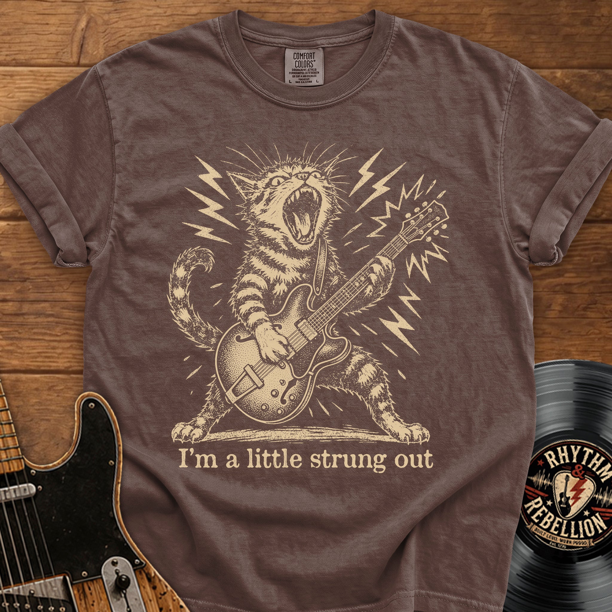 Lil Strung Out Cat T-Shirt