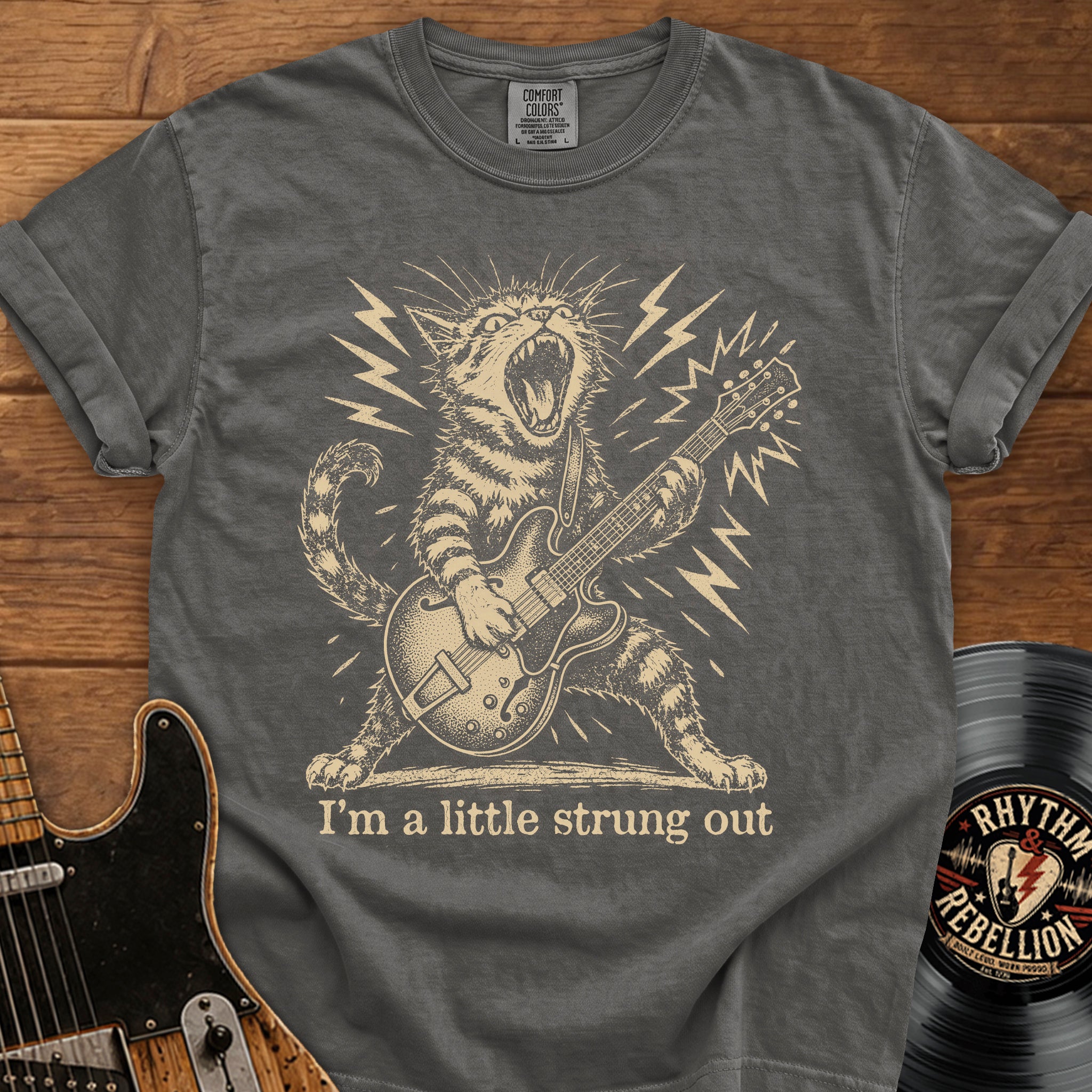 Lil Strung Out Cat T-Shirt