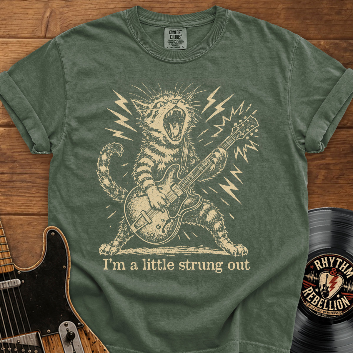 Lil Strung Out Cat T-Shirt