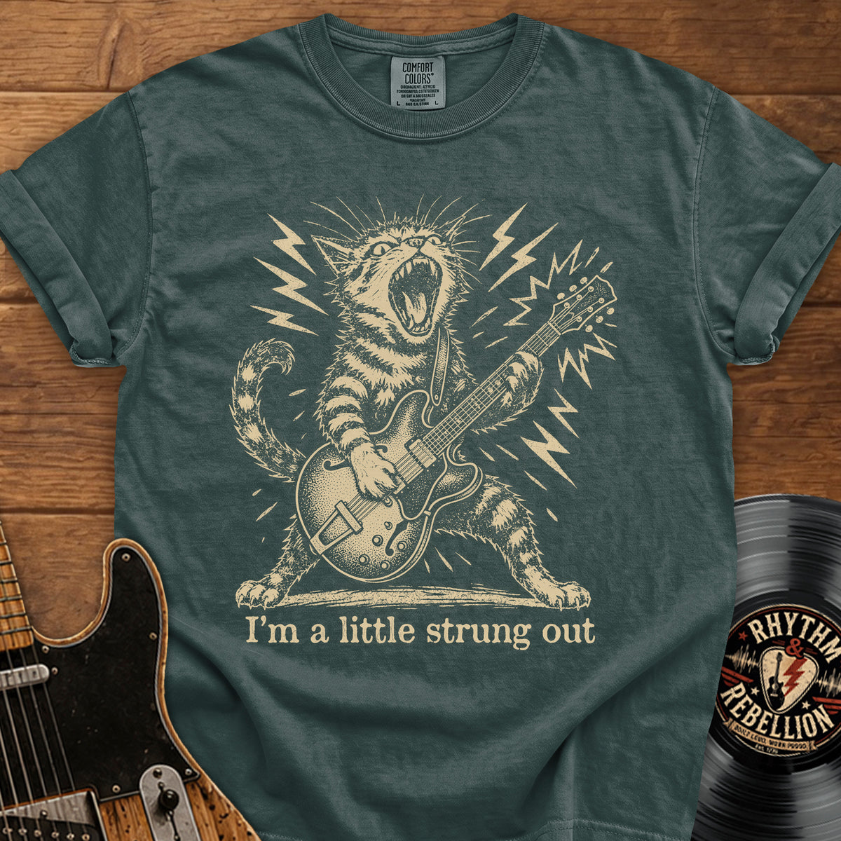 Lil Strung Out Cat T-Shirt