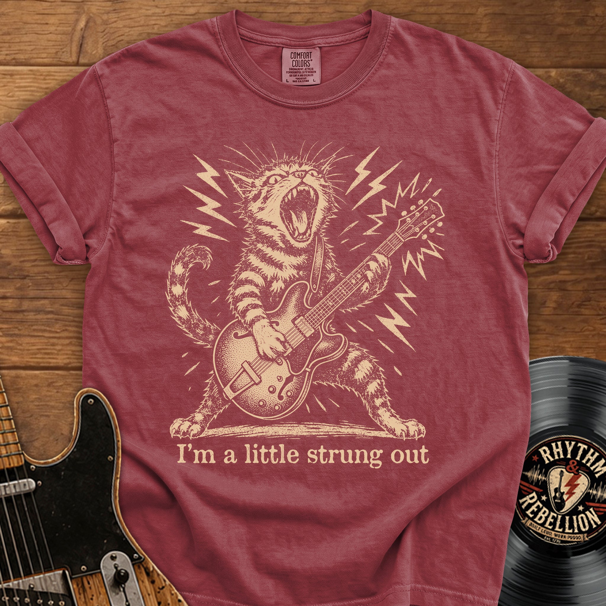 Lil Strung Out Cat T-Shirt