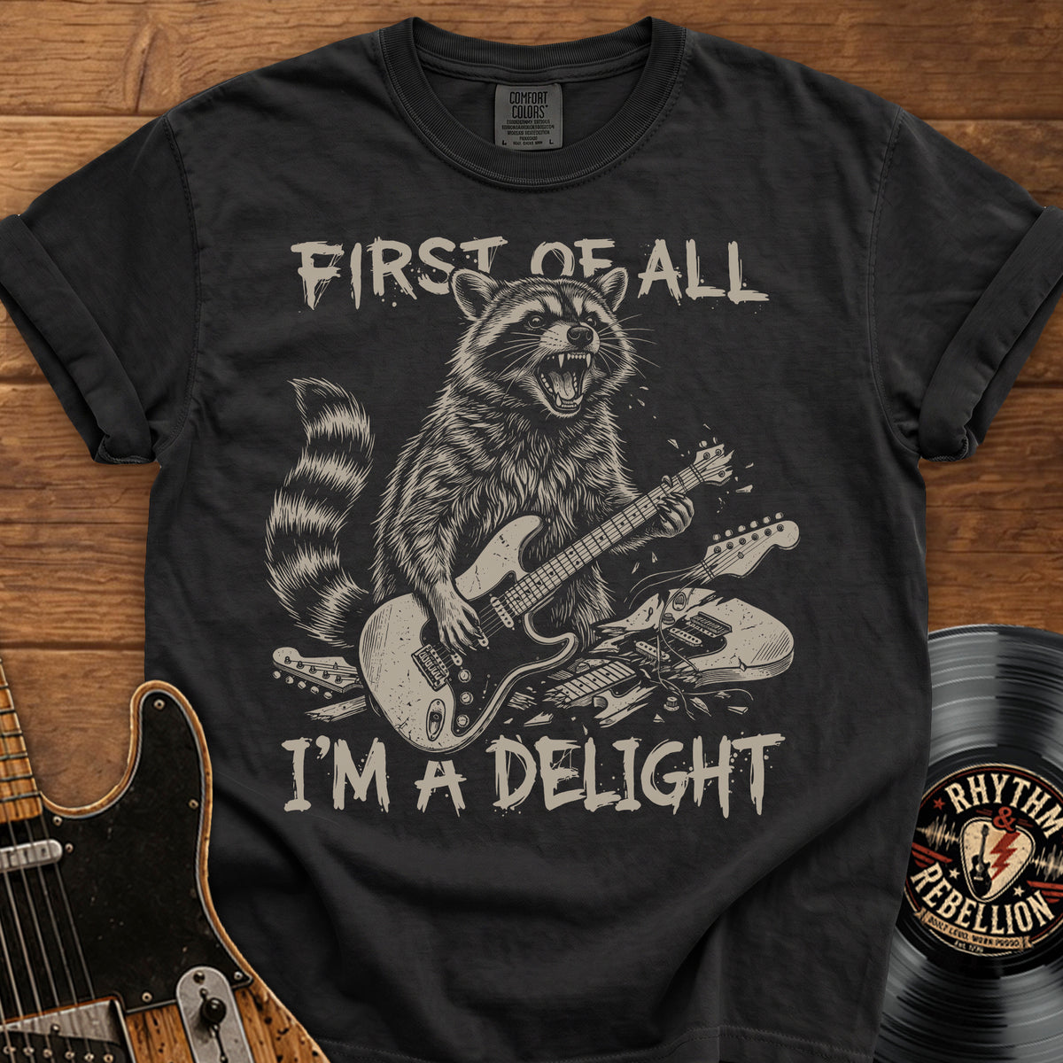 Delight Raccoon T-Shirt
