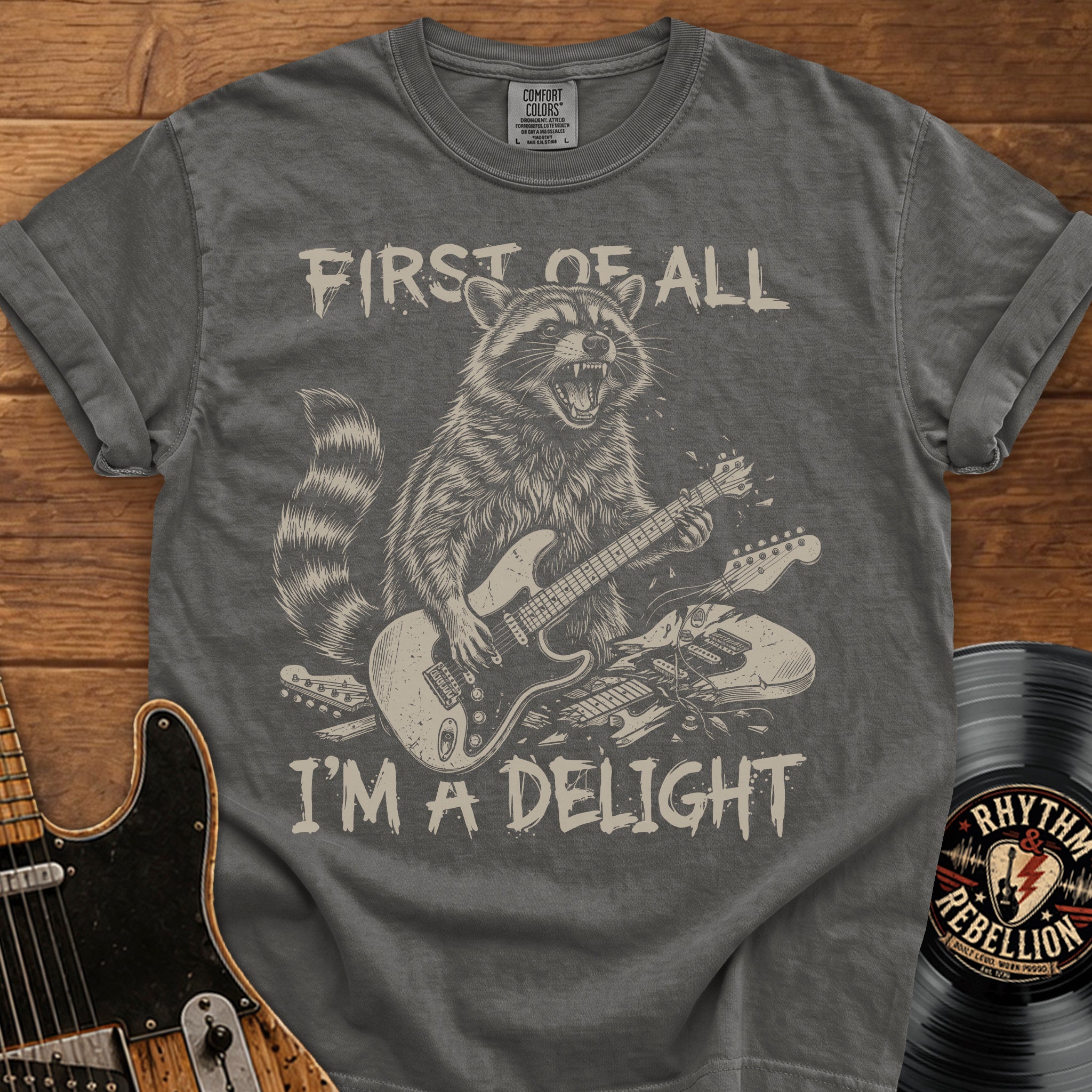 Delight Raccoon T-Shirt