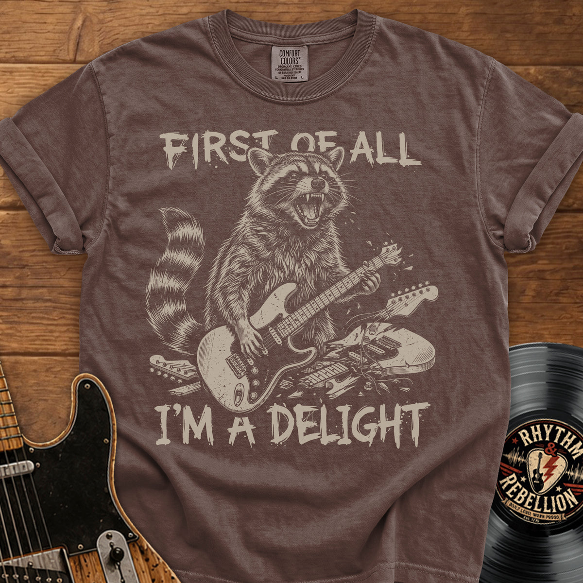 Delight Raccoon T-Shirt