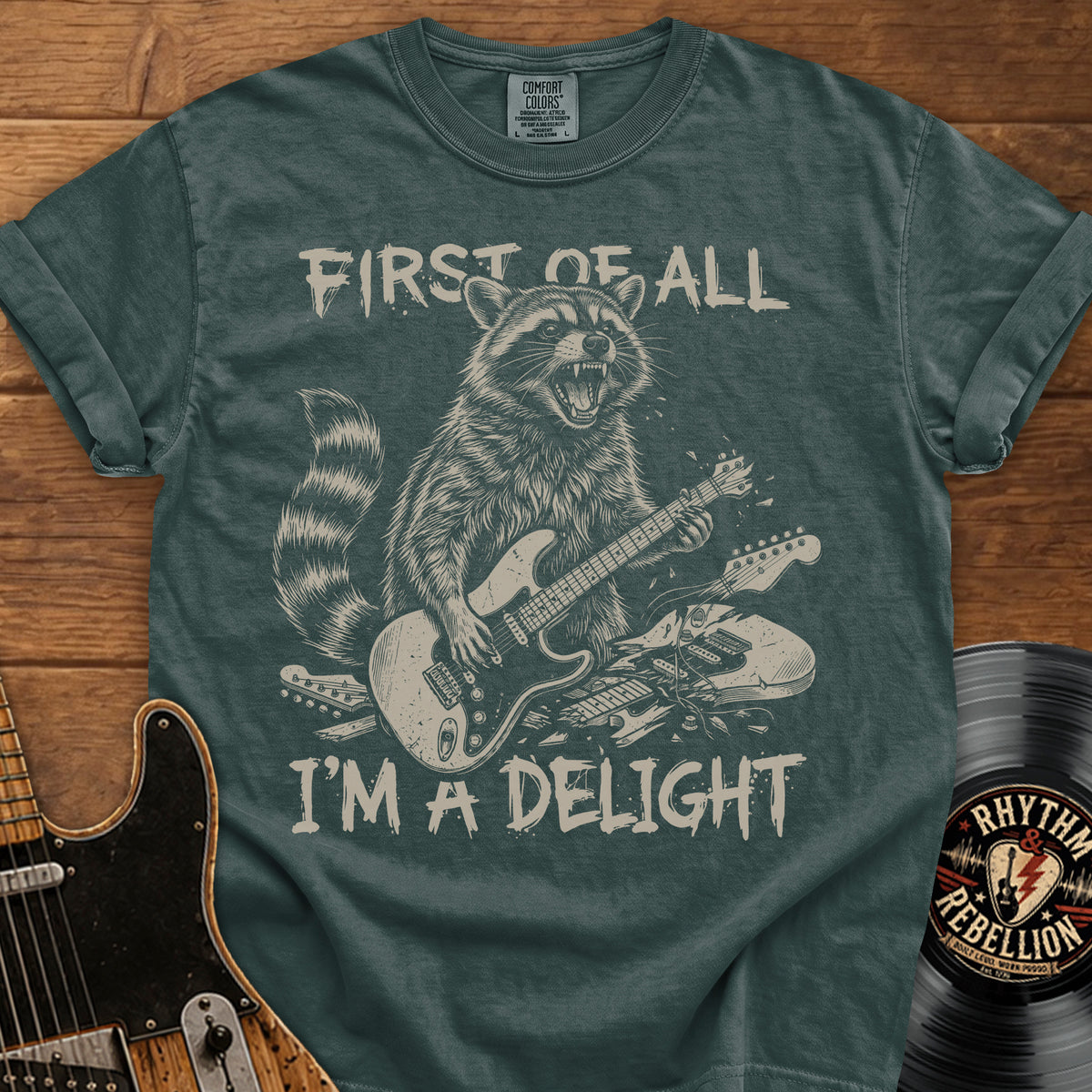 Delight Raccoon T-Shirt