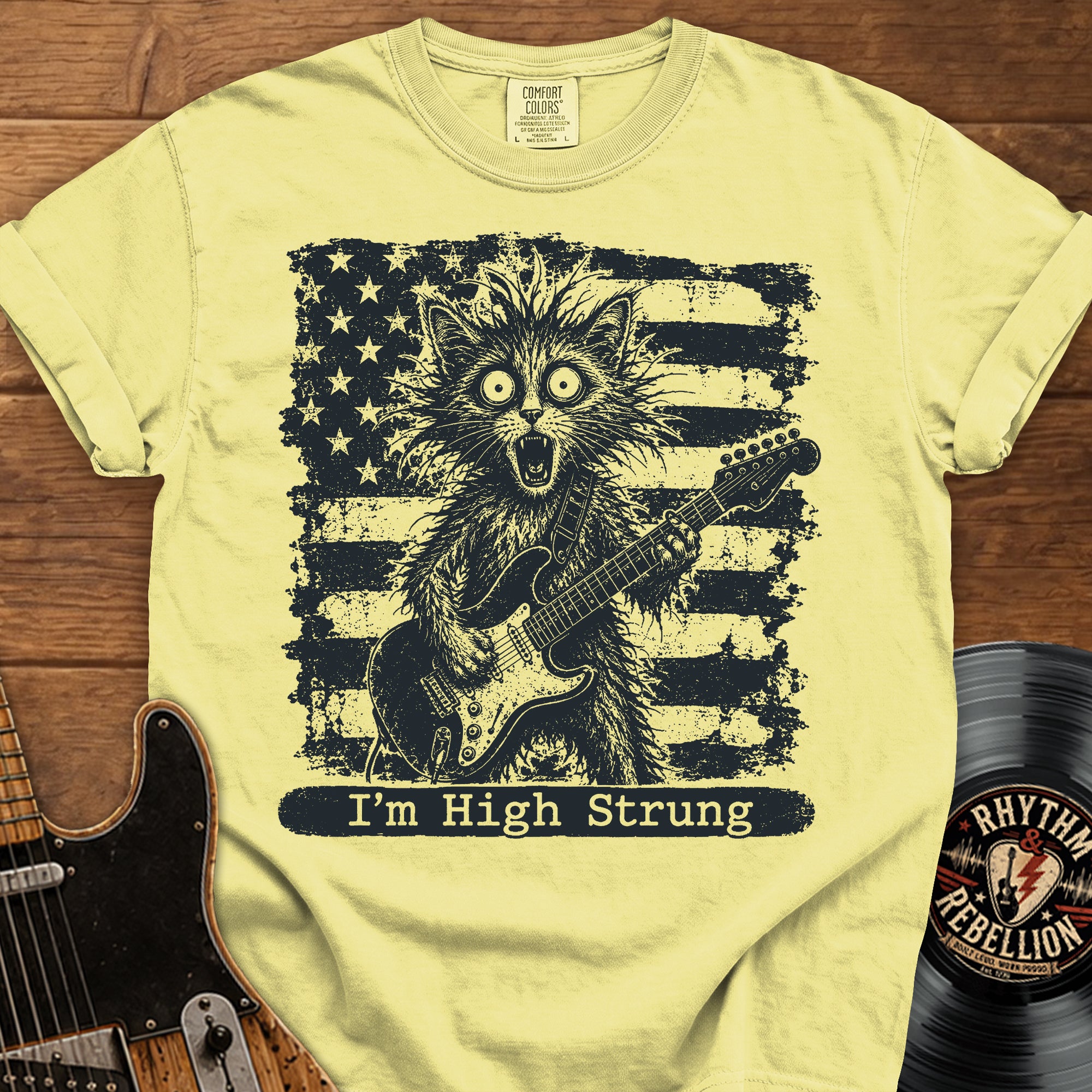 High Strung Cat T-Shirt