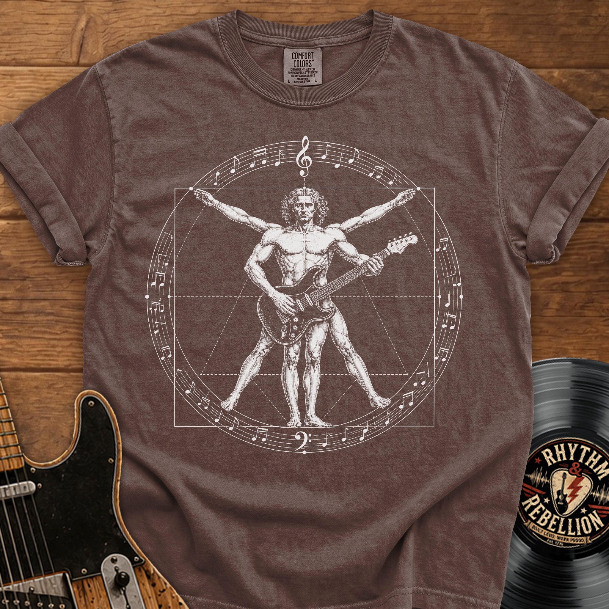 Vitruvian Guitarist T-Shirt