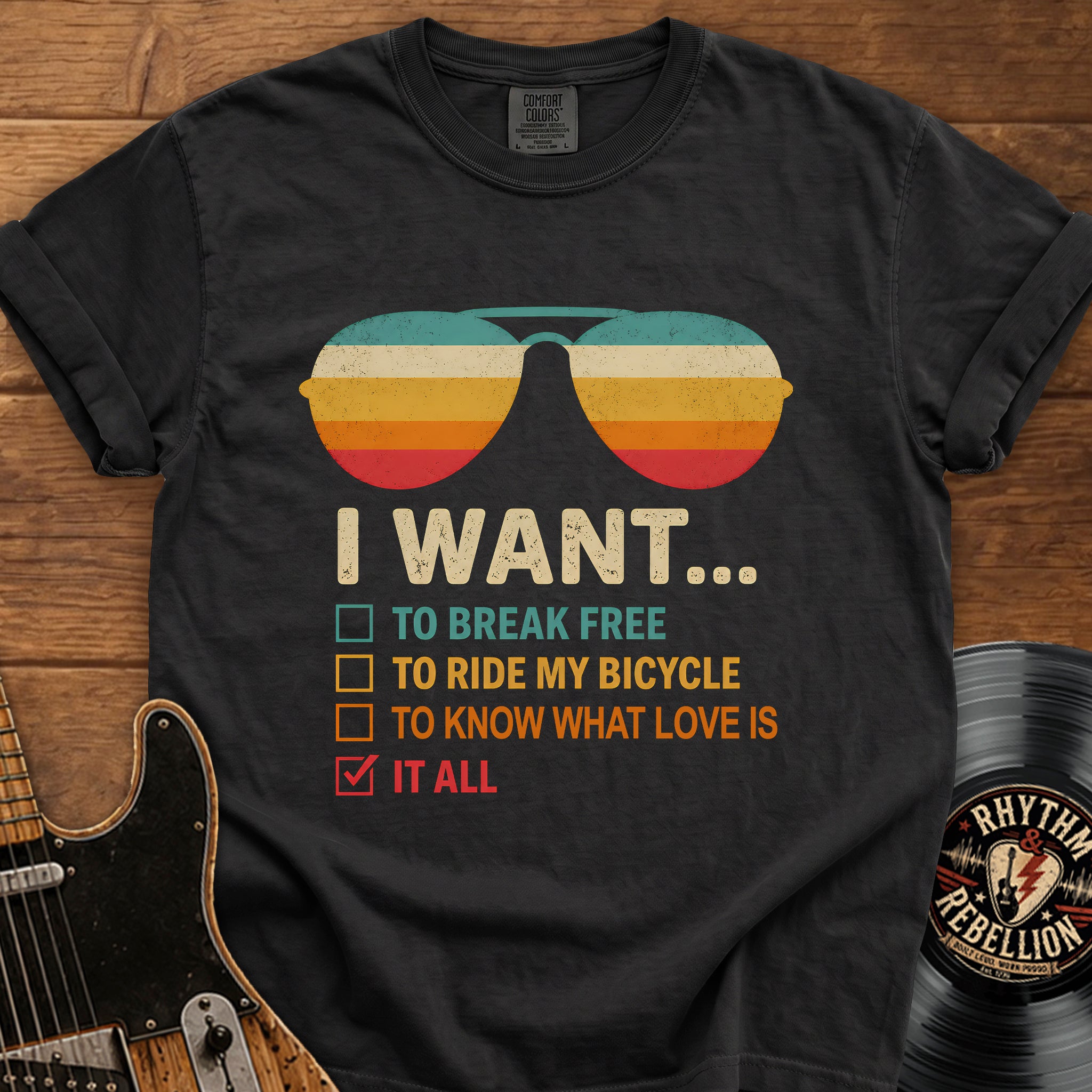 I Want Checklist T-Shirt