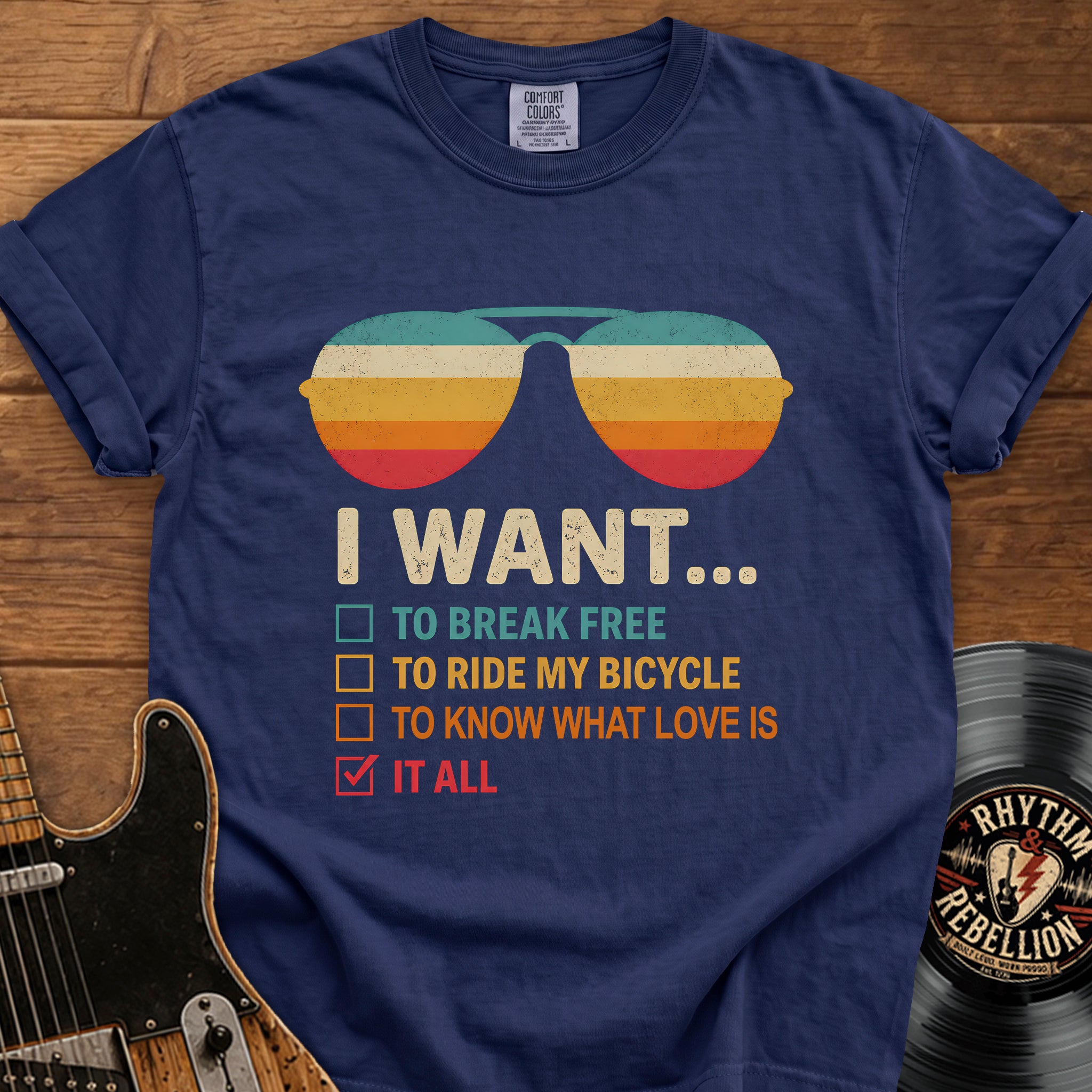 I Want Checklist T-Shirt
