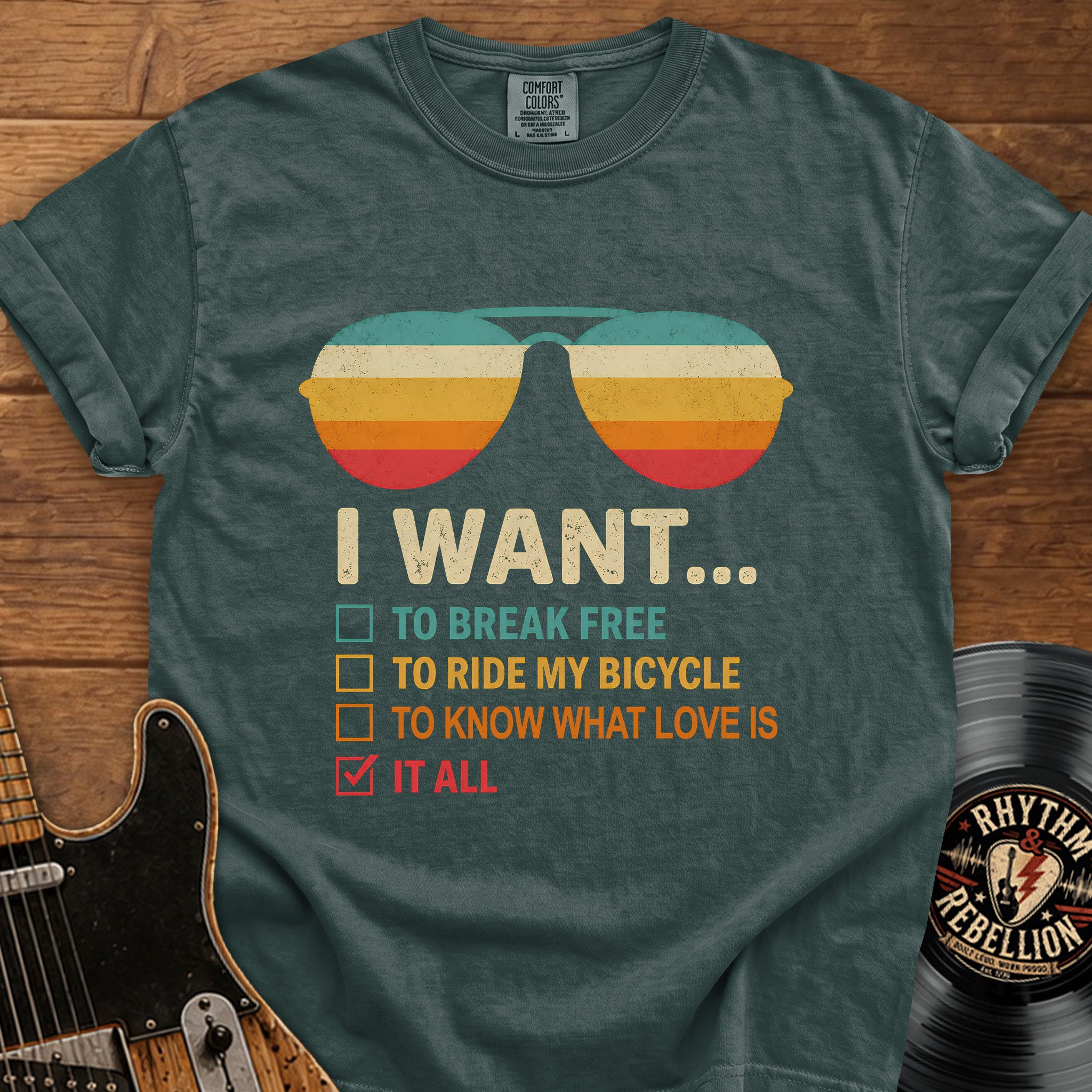 I Want Checklist T-Shirt