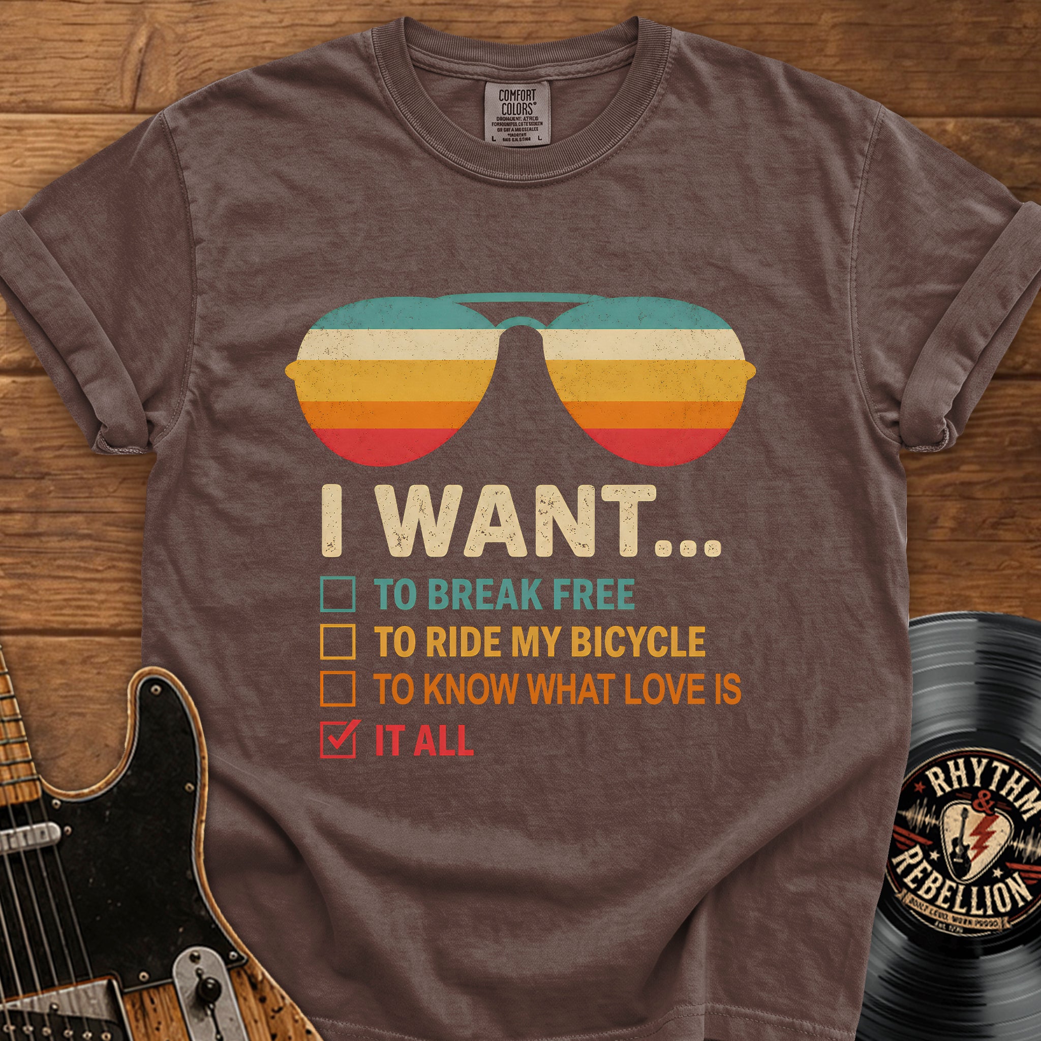 I Want Checklist T-Shirt