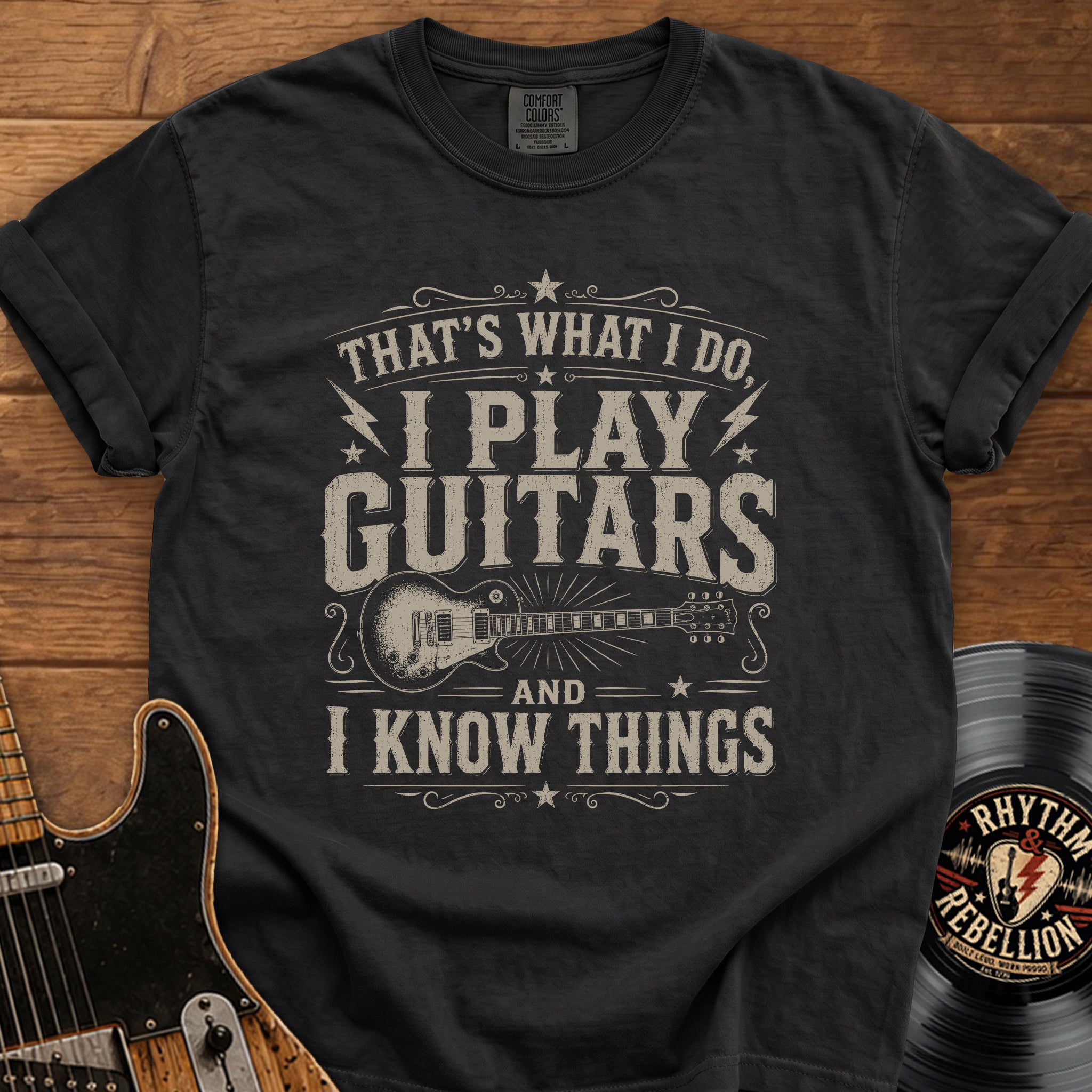 Play Guitar Know Things T-Shirt
