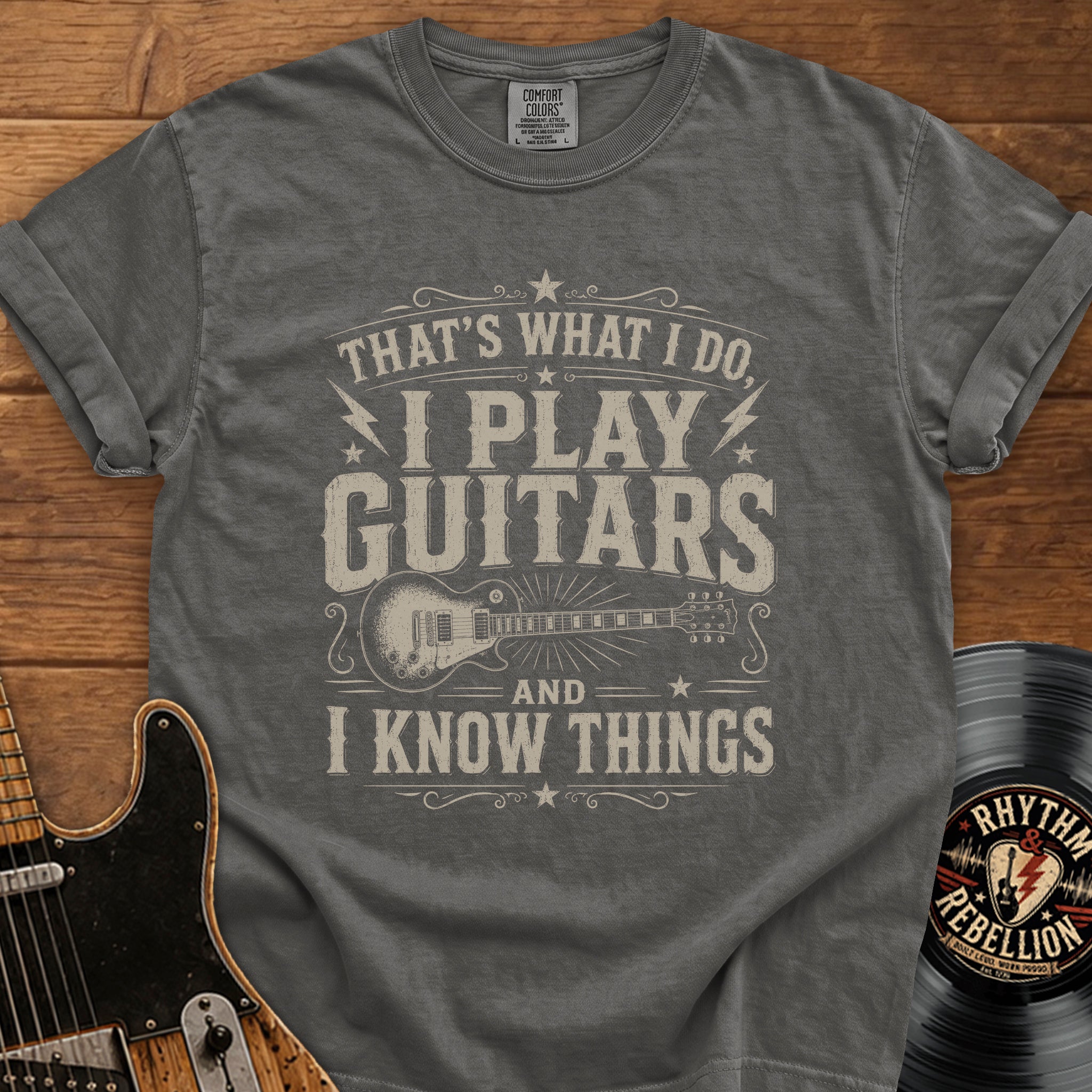 Play Guitar Know Things T-Shirt