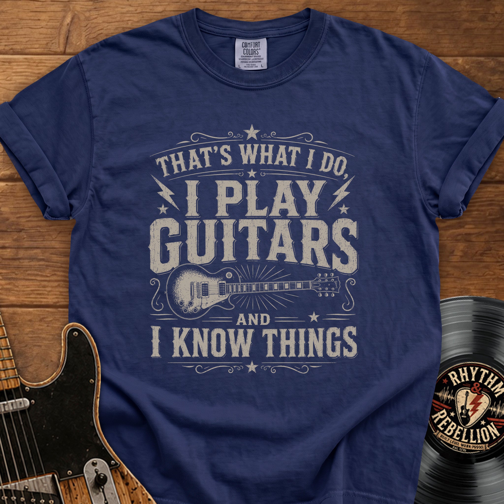 Play Guitar Know Things T-Shirt