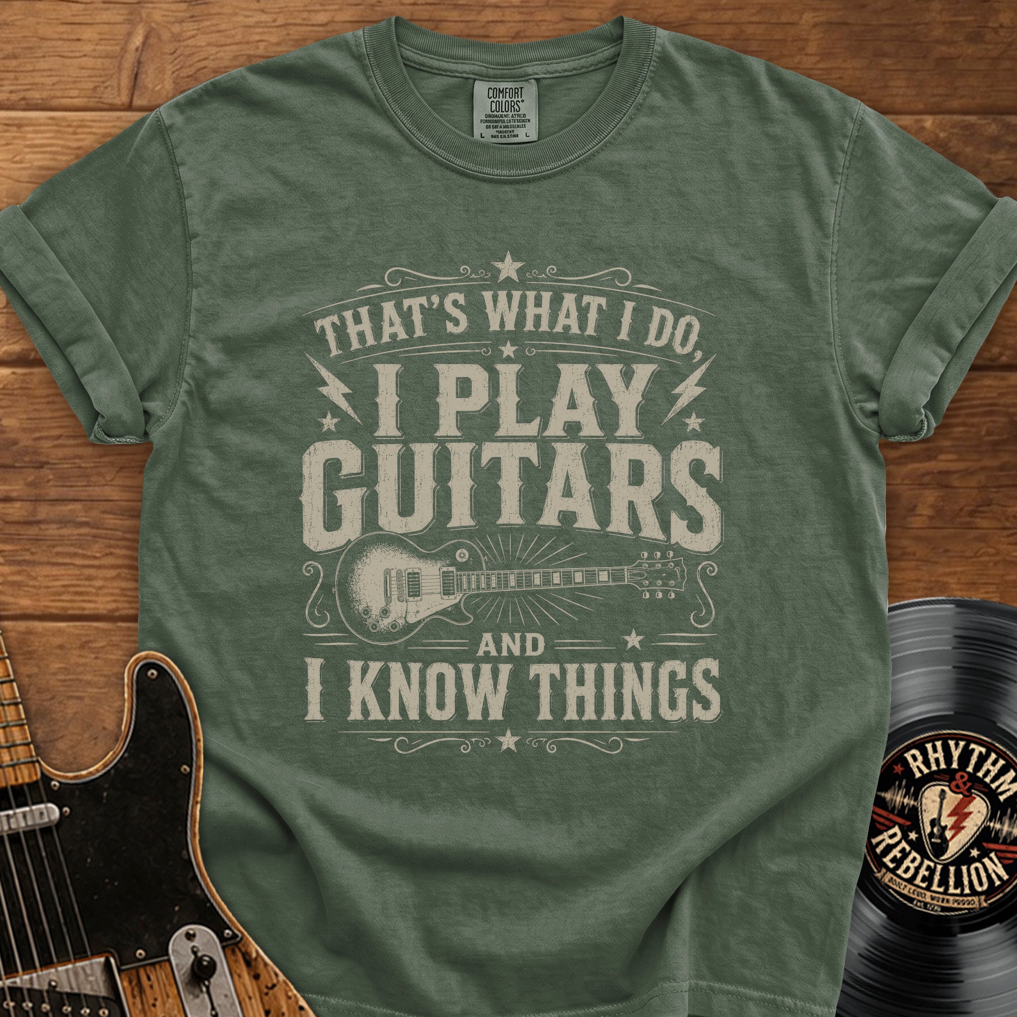 Play Guitar Know Things T-Shirt