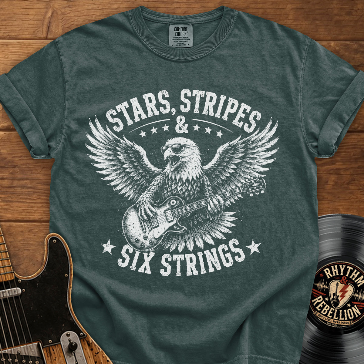 Stars Stripes Strings T-Shirt