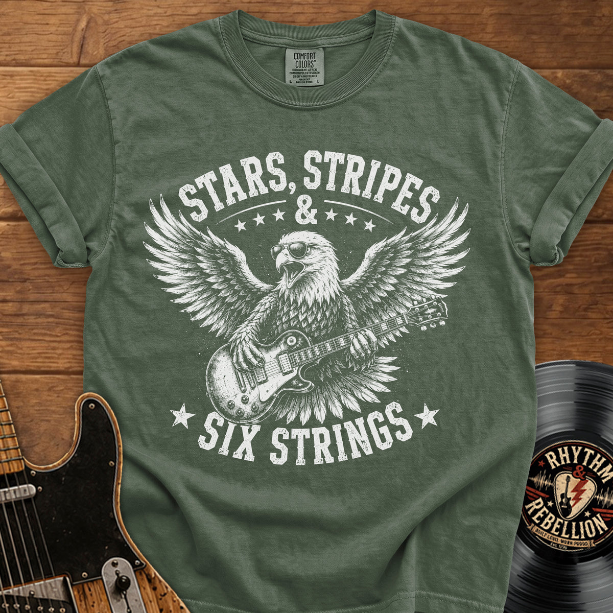 Stars Stripes Strings T-Shirt