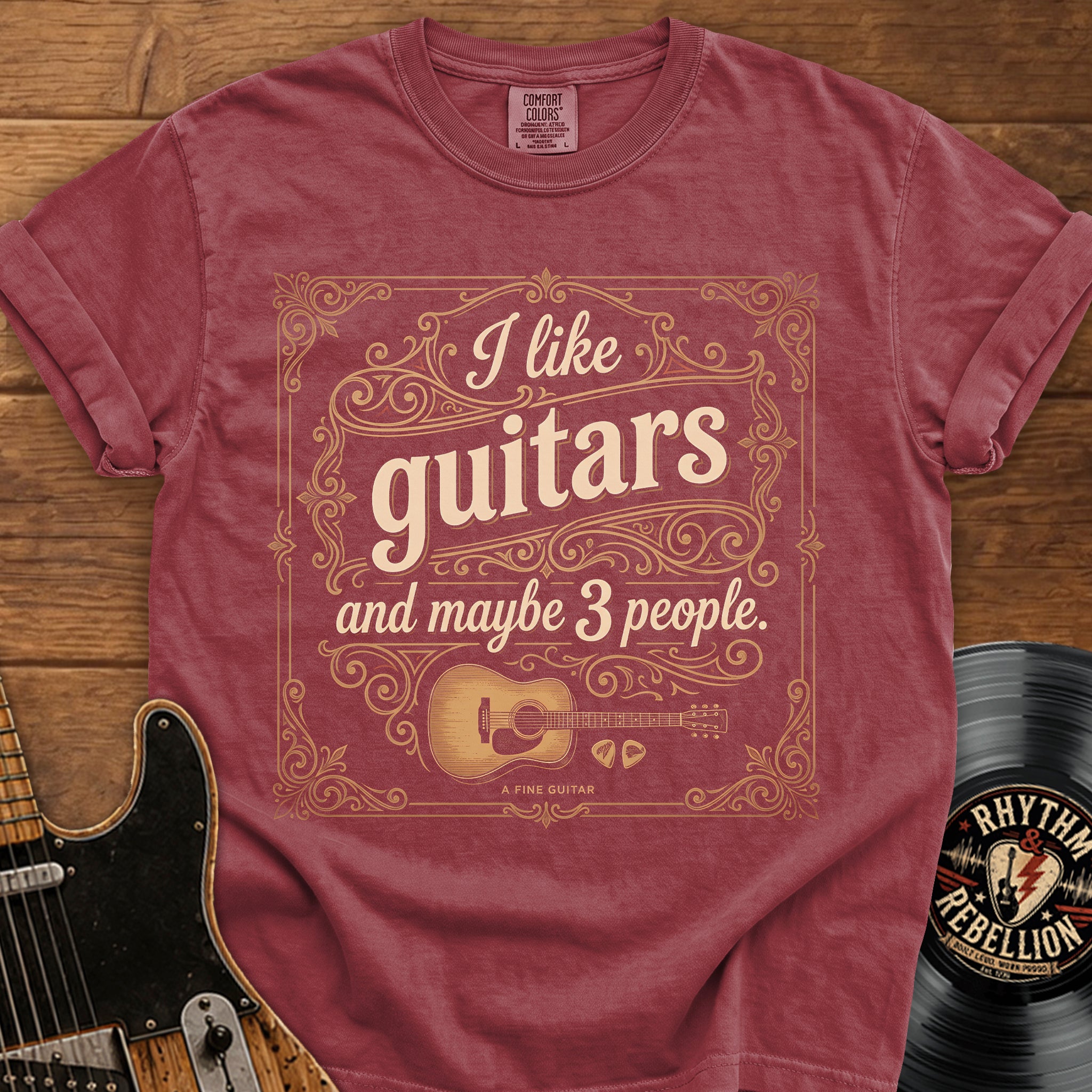I Like Guitars T-Shirt