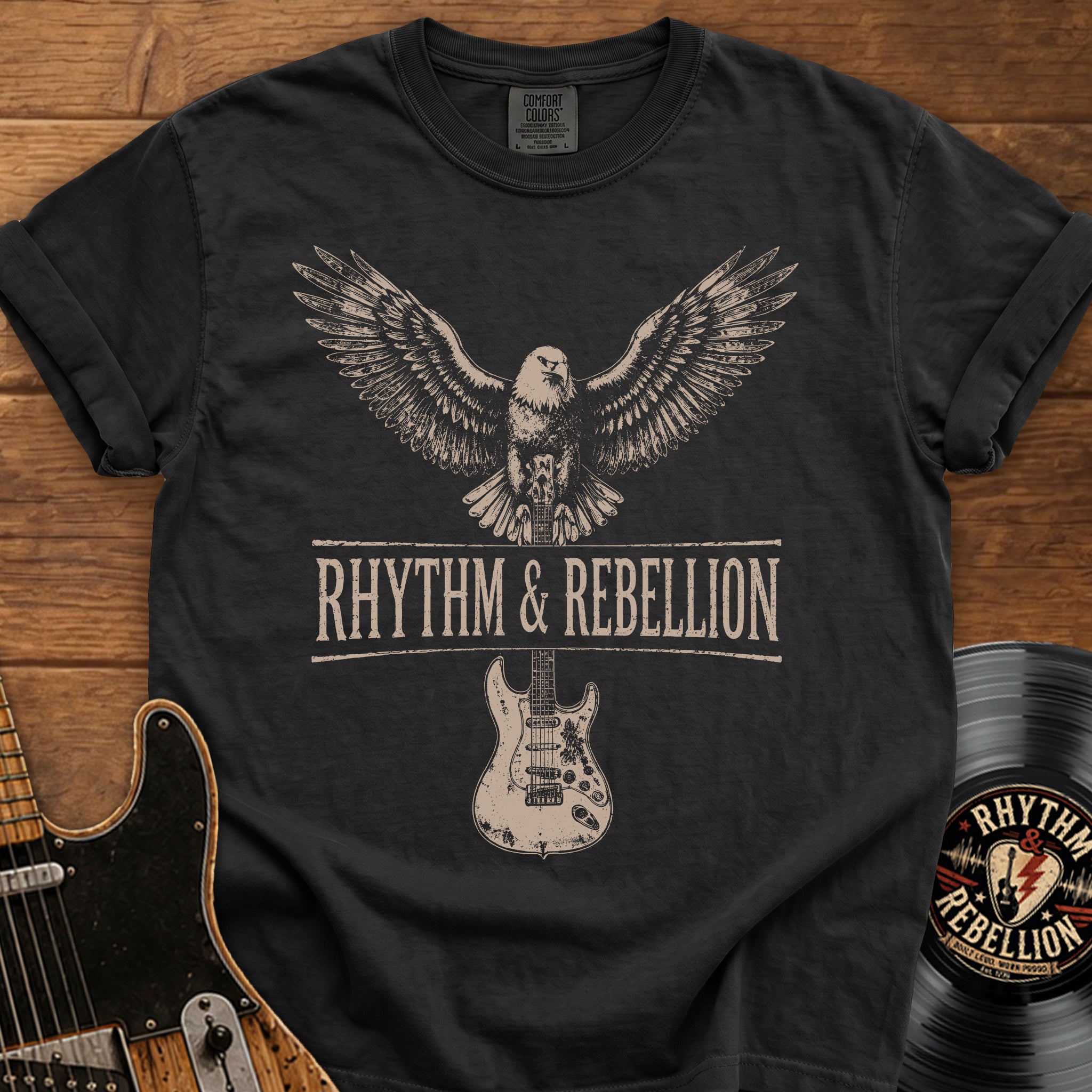 Flying Eagle Guitar T-Shirt