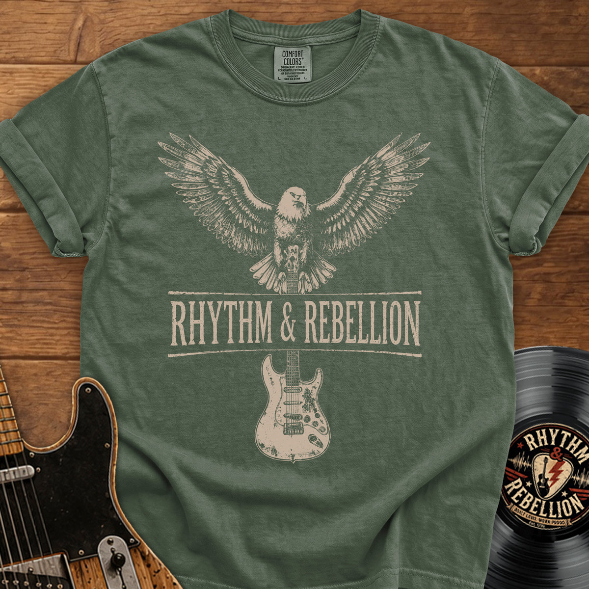 Flying Eagle Guitar T-Shirt