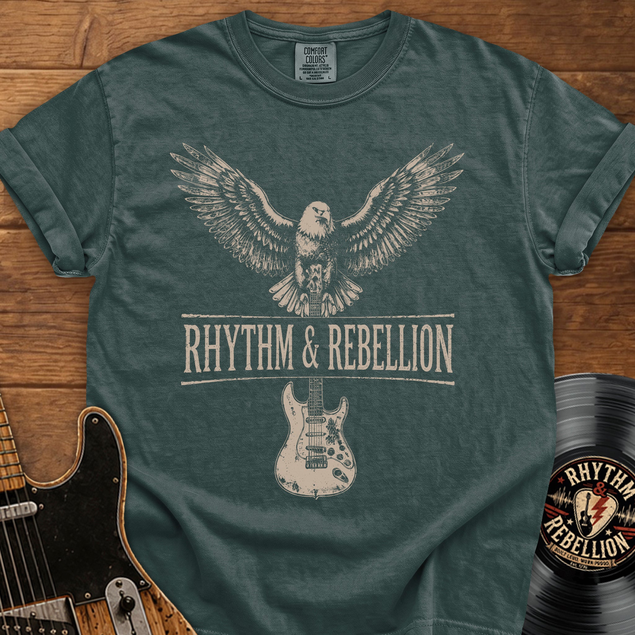 Flying Eagle Guitar T-Shirt
